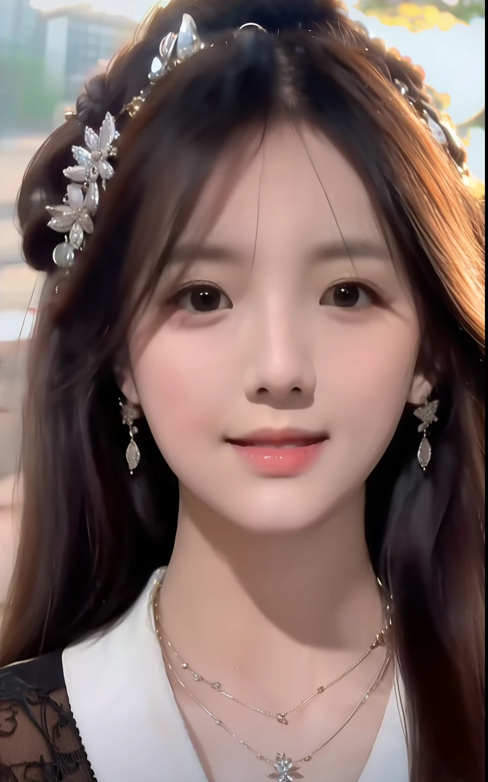 best quality, masterpiece, highres, 1girl,china dress,hair ornament,necklace, jewelry,Beautiful face,upon_body, tyndall effect,photorealistic, dark studio, rim lighting, two tone lighting,(high detailed skin:1.2), 8k uhd, dslr, soft lighting, high quality, volumetric lighting, candid, Photograph, high resolution, 4k, 8k, Bokeh