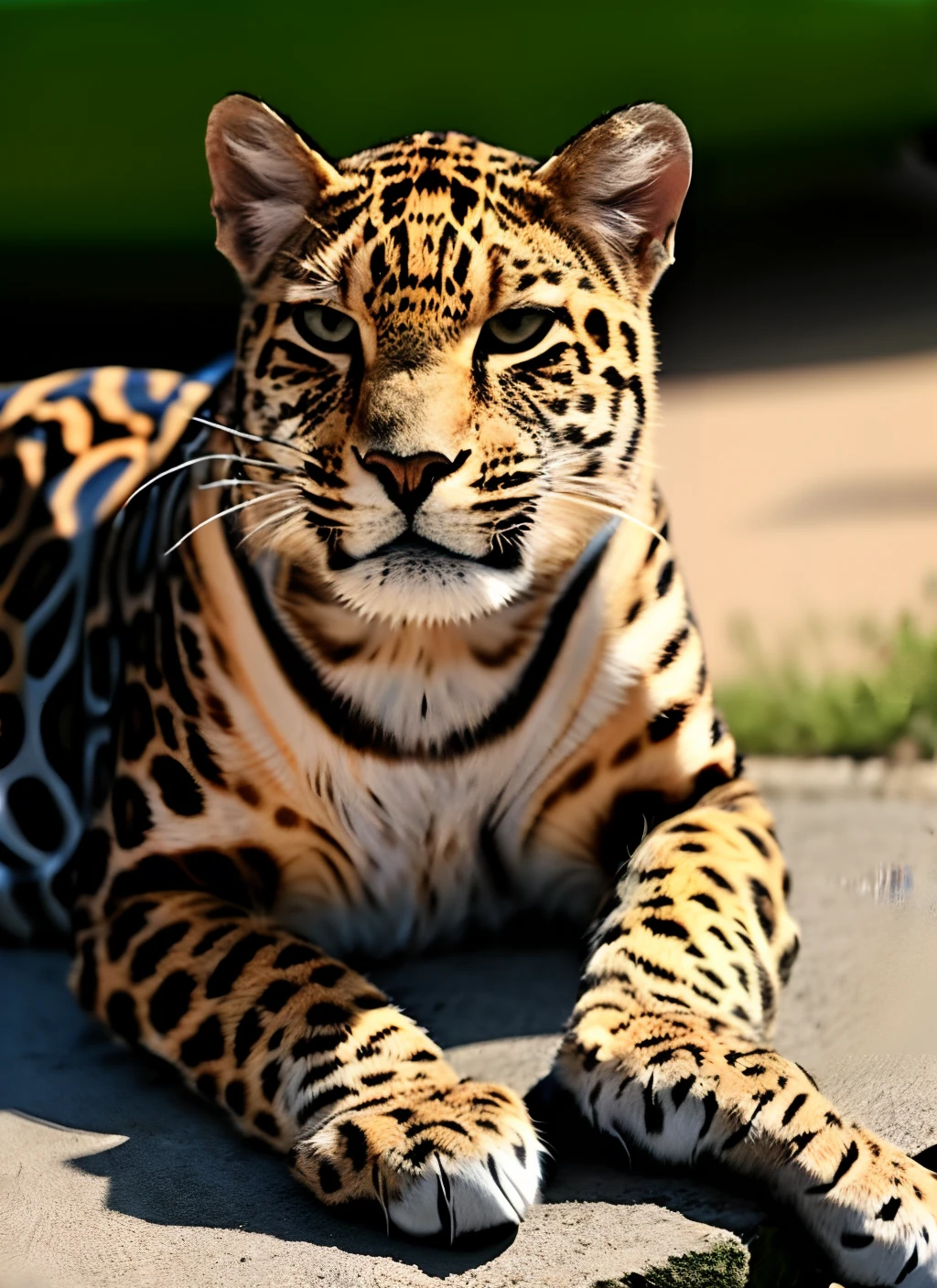 Fierce jaguar.