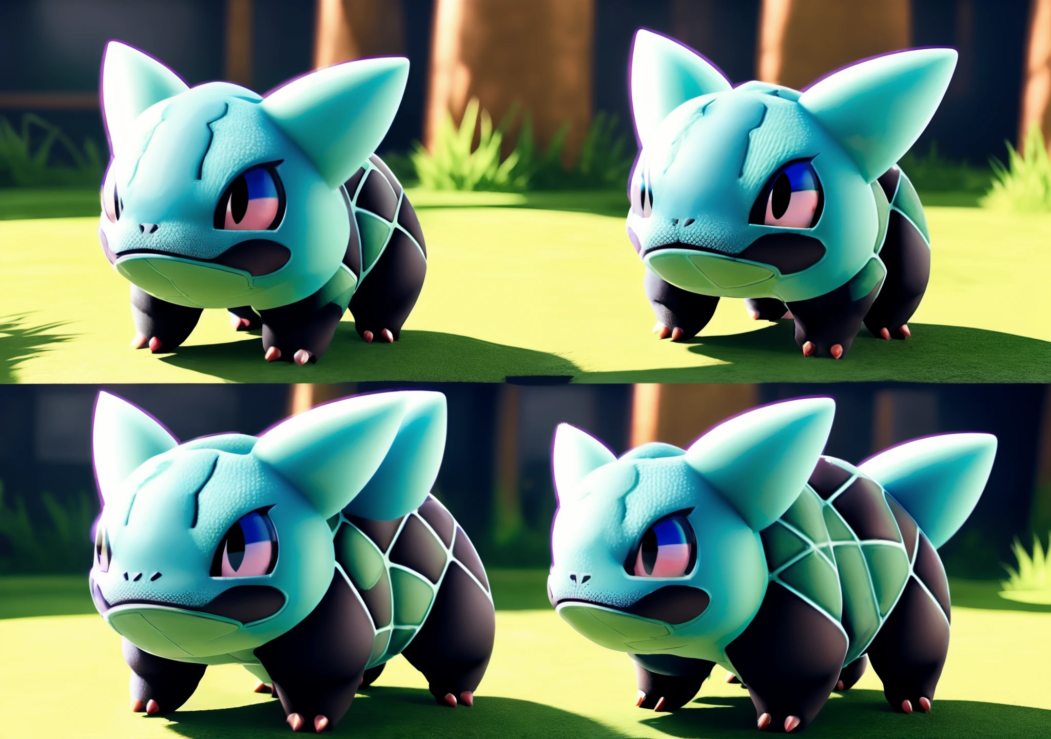 an impressive masterful and complex Bulbasaur, digital art, artistic, artistic background, art, detailed, artistic background, perfect coherence, perfect lighting