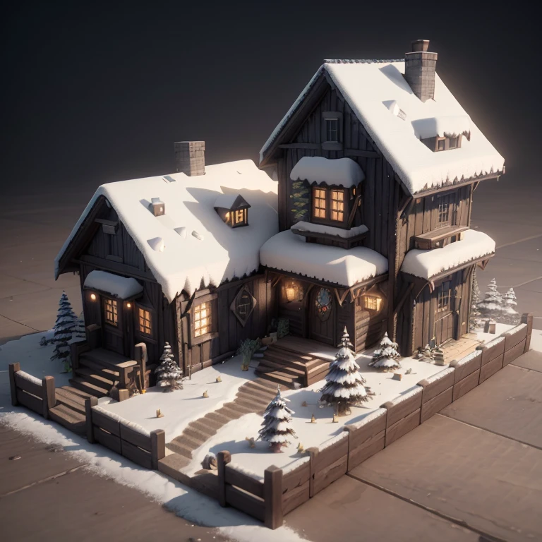 masterpiece, best quality, (extremely detailed CG unity 8k wallpaper), (best quality), (best illustration), (best shadow), A sand pile overlooking the corner,isometric 3D, octane render,ray tracing,ultra detailed