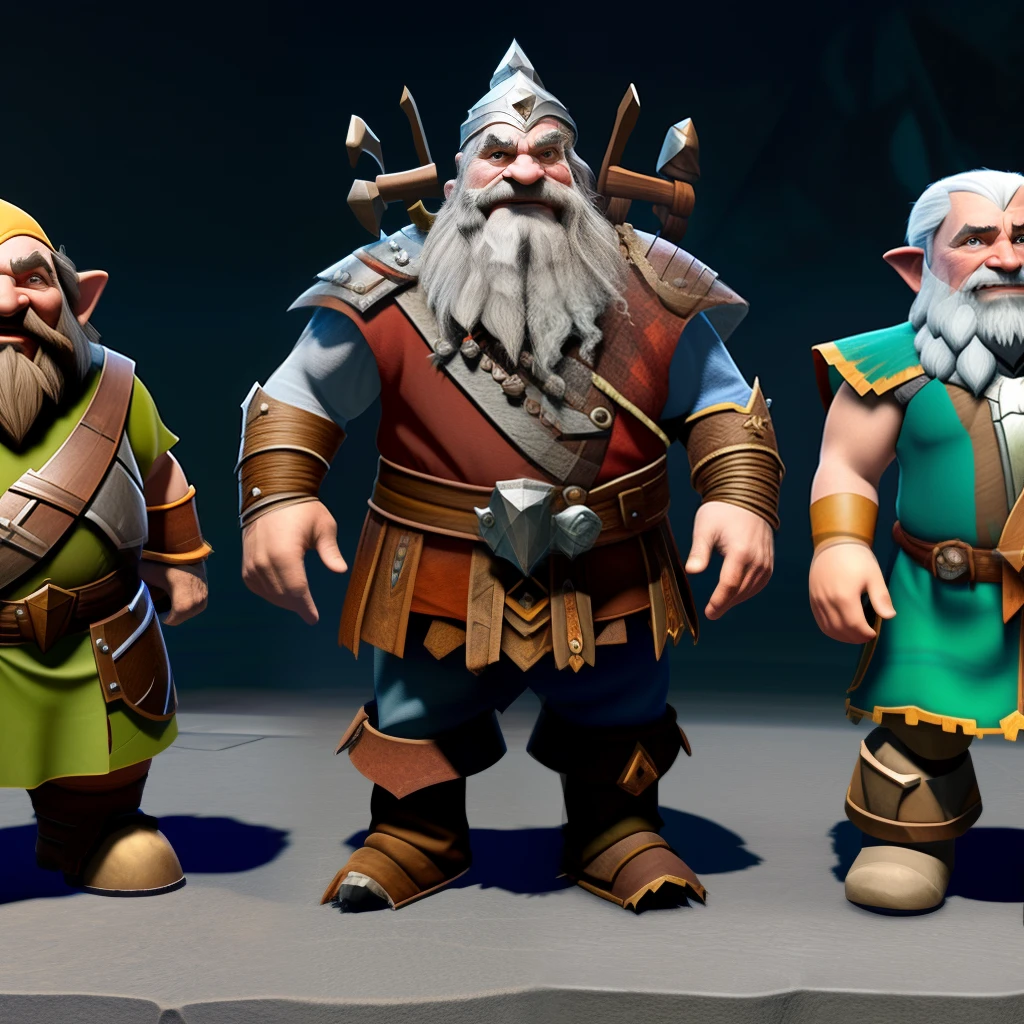 dwarves, armor, granny