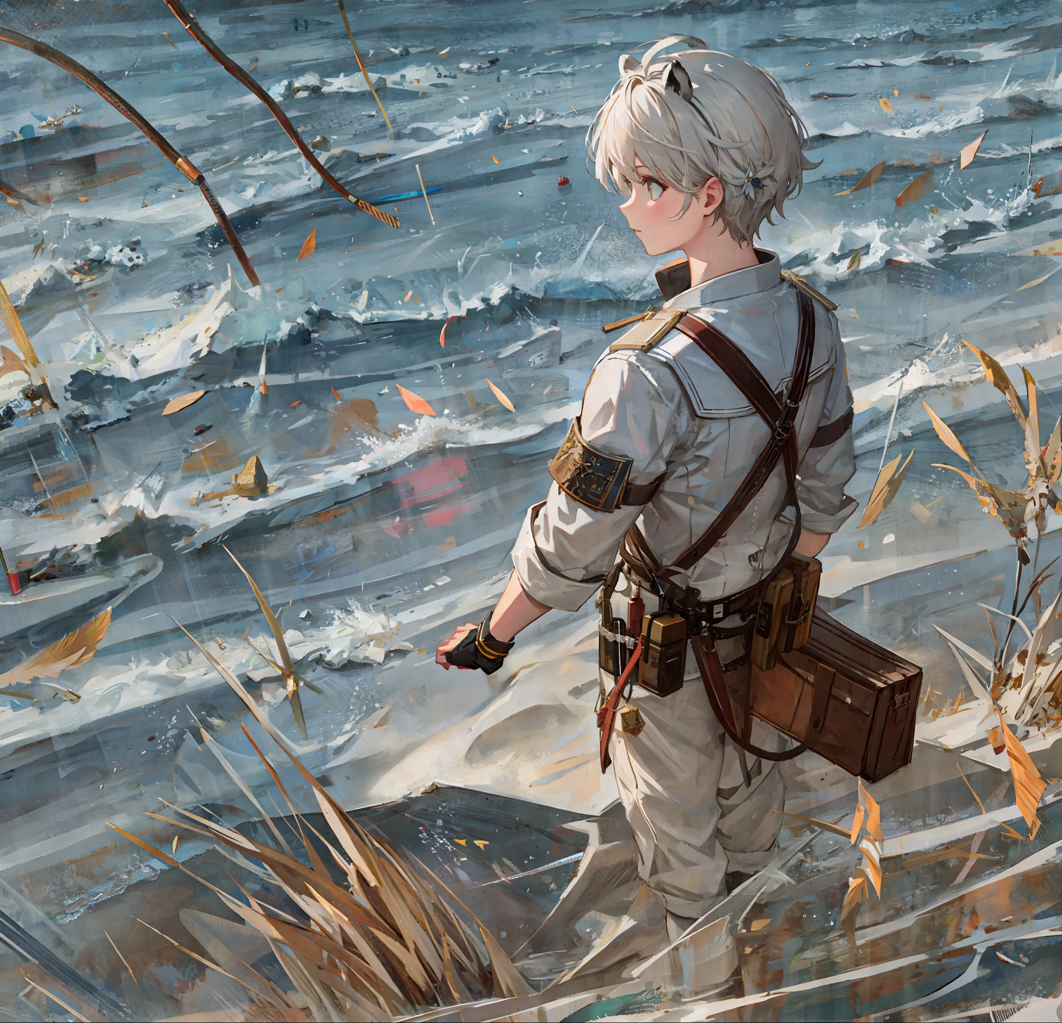 White Tiger, Wings, The Classic of Mountains and Seas, Q version
