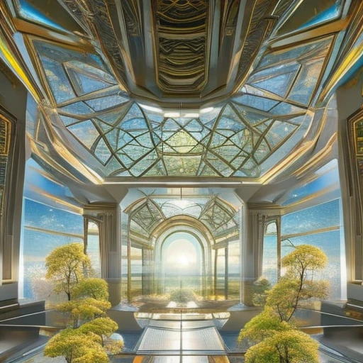The shining utopian world of Siton style, a city of progress and the future, with luxurious and prosperous architecture and high-end fashion design. Perfectly detailed and HDR, the stunning futuristic architecture will take your breath away with its perfect reflective surfaces and subsurface scattering. It's a world beyond your imagination, in 8K resolution with global illumination, wide-angle shots, divine light, and a dreamy quality