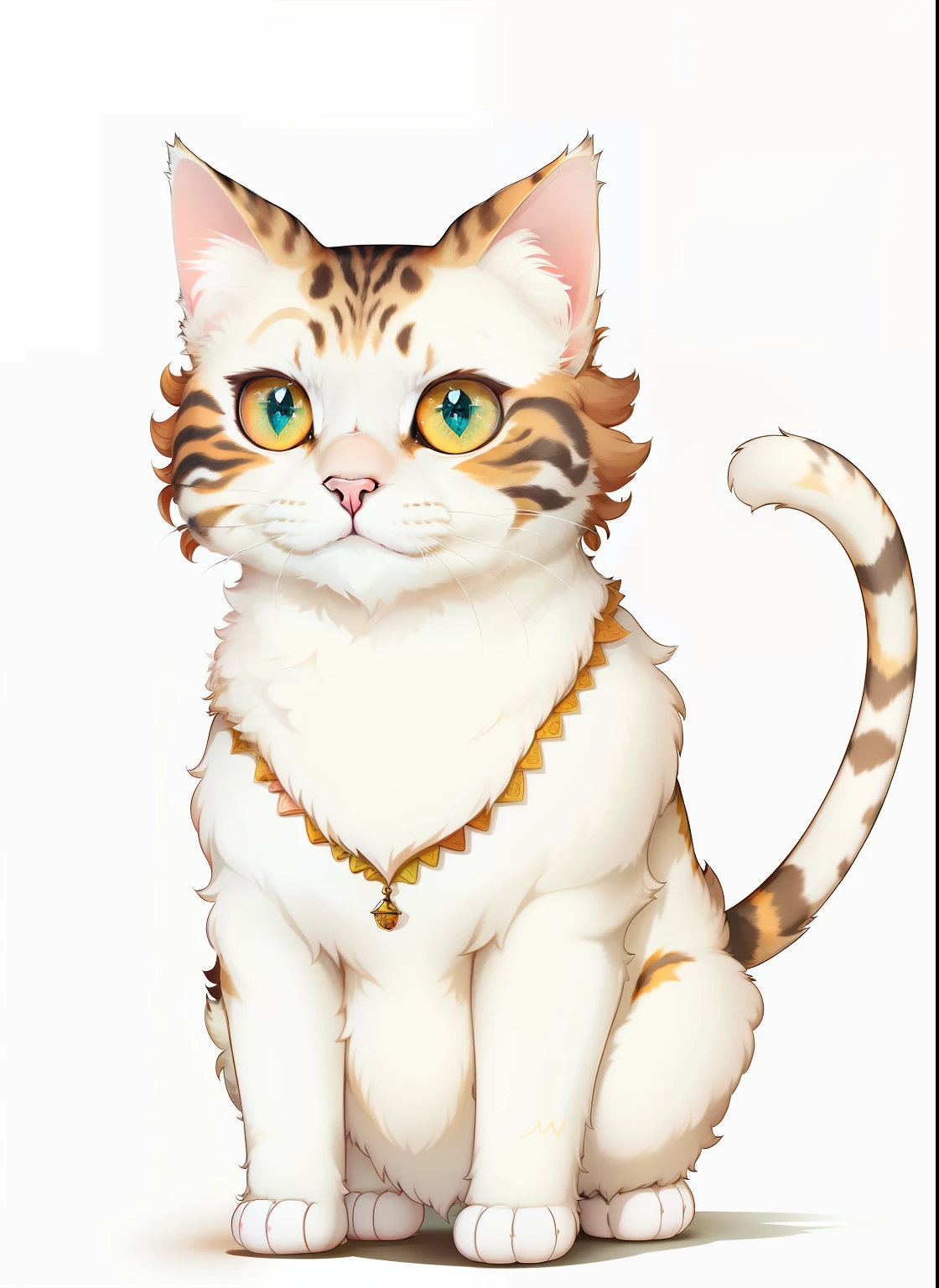 ((a cat in clothes)),, full body shot, fluffy hair, anthropomorphic expression, rich colors, fine details, masterpiece, realistic, fine art, cg, realistic, ears