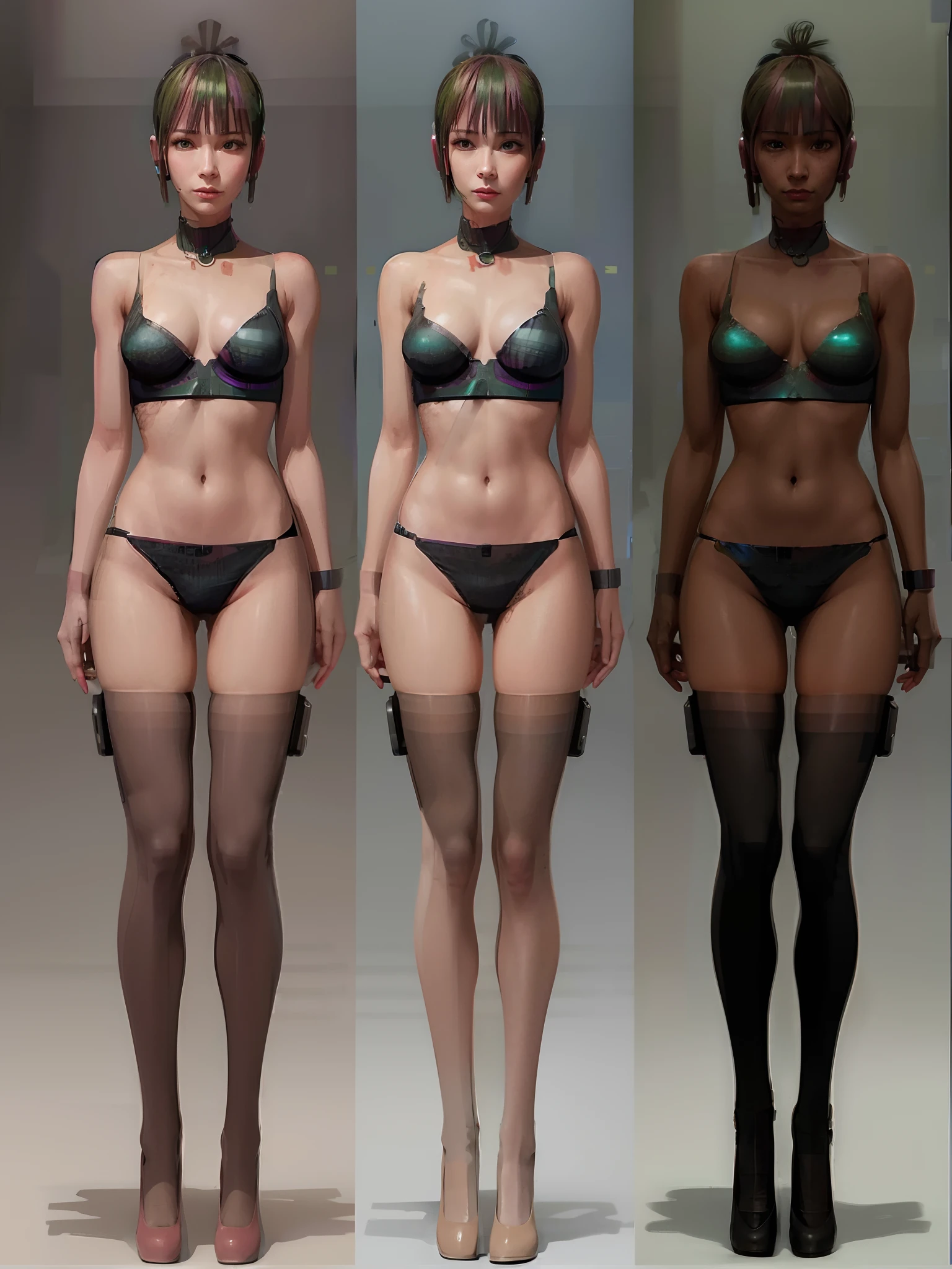 (cyberpunk:1.4), (photorealistic:1.4), (best quality:1.0), (ultra highres:1.0), 8k, RAW photo, (masterpiece:0.2), ultra-detailed, 1girl, pale skin, detailed skin,