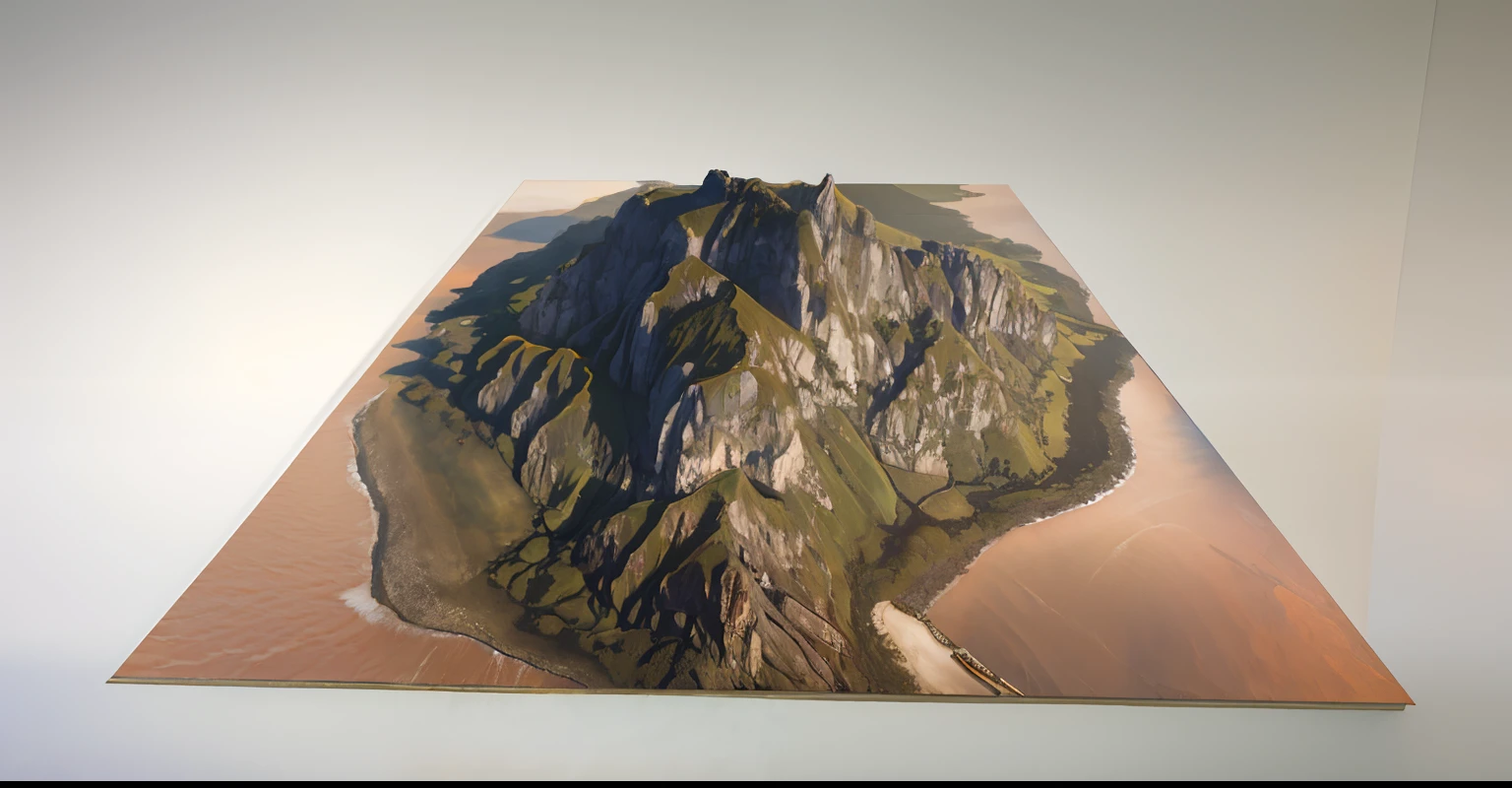 Masterpiece, best quality, high quality, extremely detailed CG unity 8k wallpaper, coastline, mountains, top view, mexican style, asphalt roads, tropical trees, sea water, docks, ships, racing tracks, beautiful scenery, nature.