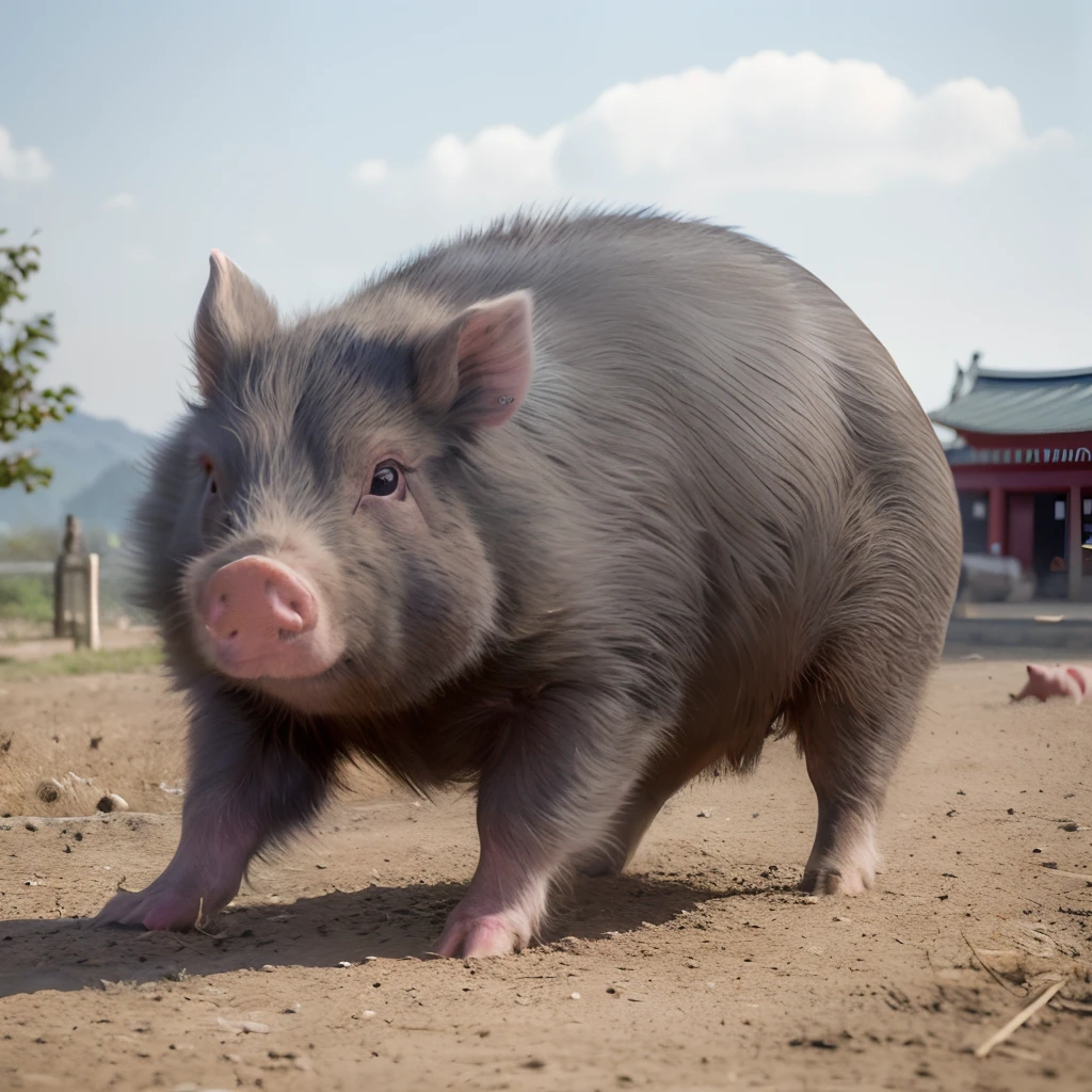 There are people, livestock and pigs in it, and when they see their neighbors, they always roar with angry eyes and rush to devour them, but they don't when they see others. The old man next door was very angry at the beginning, and wanted to buy it, so he ate his meat. Then he looked forward to it and said: "This is the so-called long-standing grievance in the Buddhist scriptures! There is no unsolvable grievance in the world." It was redeemed at a good price and sent to the Buddhist temple as a longevity pig. See you later, it's not a relapse.