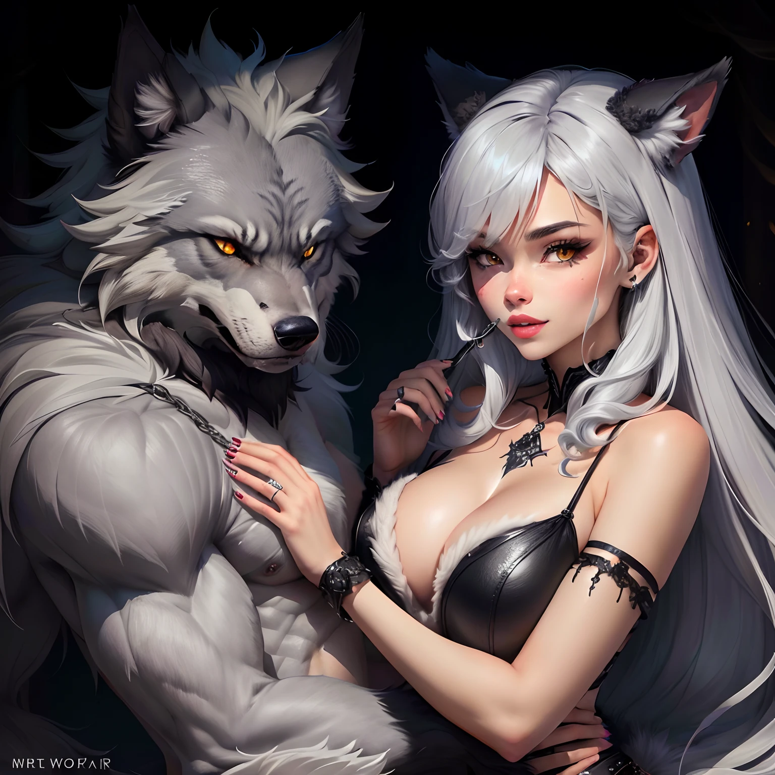 werewolf grey fur