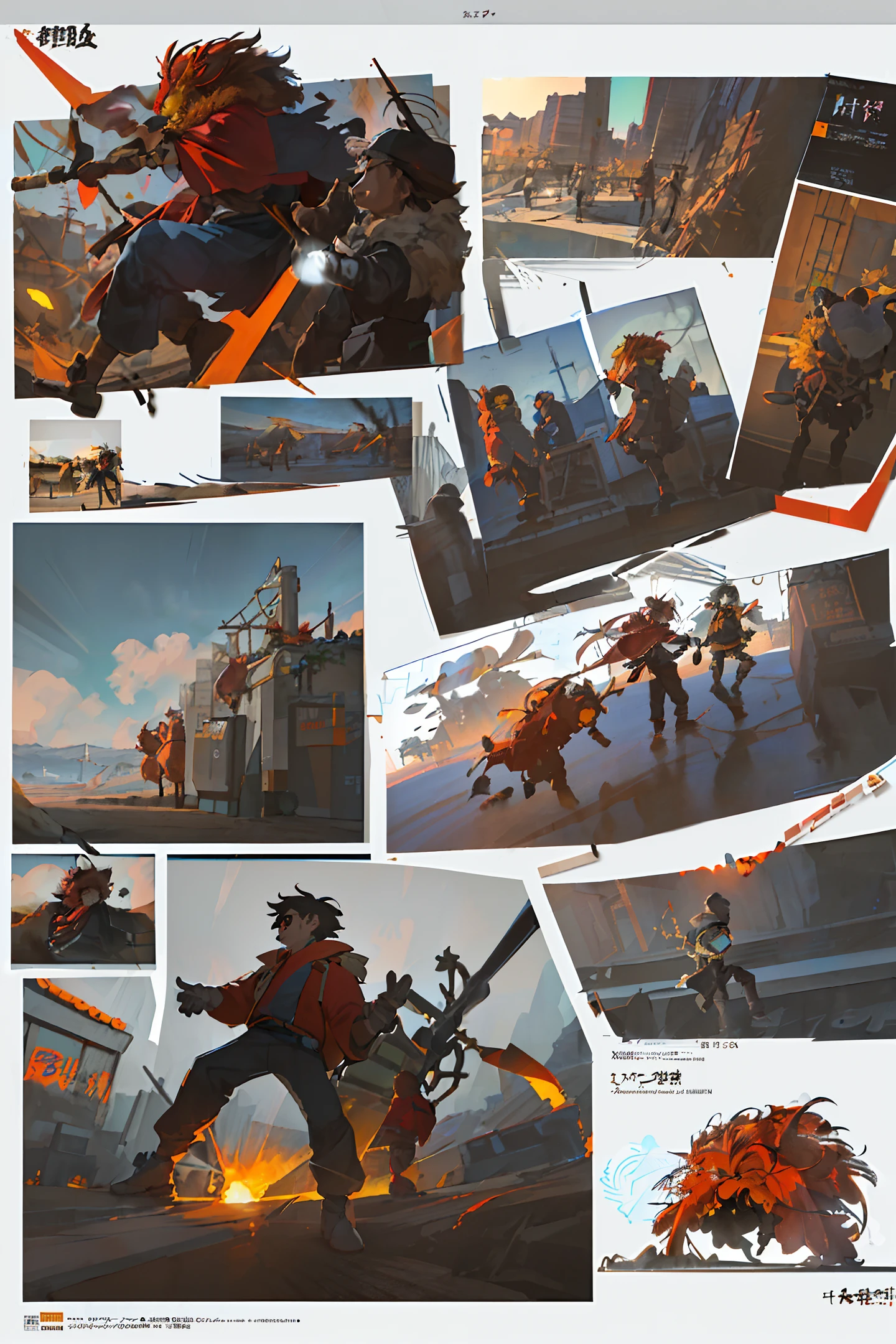 xingshi, lion costume, extra detailed, 8k, 4 legs, outdoors, beautiful sky, close up, high resolution, (Anime Scene, Toonshading, Satoshi Kon, Ken Sugimori, Hiromu Arakawa:1.2), (Anime Style, Manga Style:1.3), Low detail, sketch, concept art, line art, webtoon, manhua, hand drawn, defined lines, simple shades, minimalistic, High contrast, Linear compositions, Scalable artwork, Digital art, High Contrast Shadows, glow effects, humorous illustration, big depth of field, Masterpiece, colors, concept art, trending on artstation, Vivid colors, dramatic