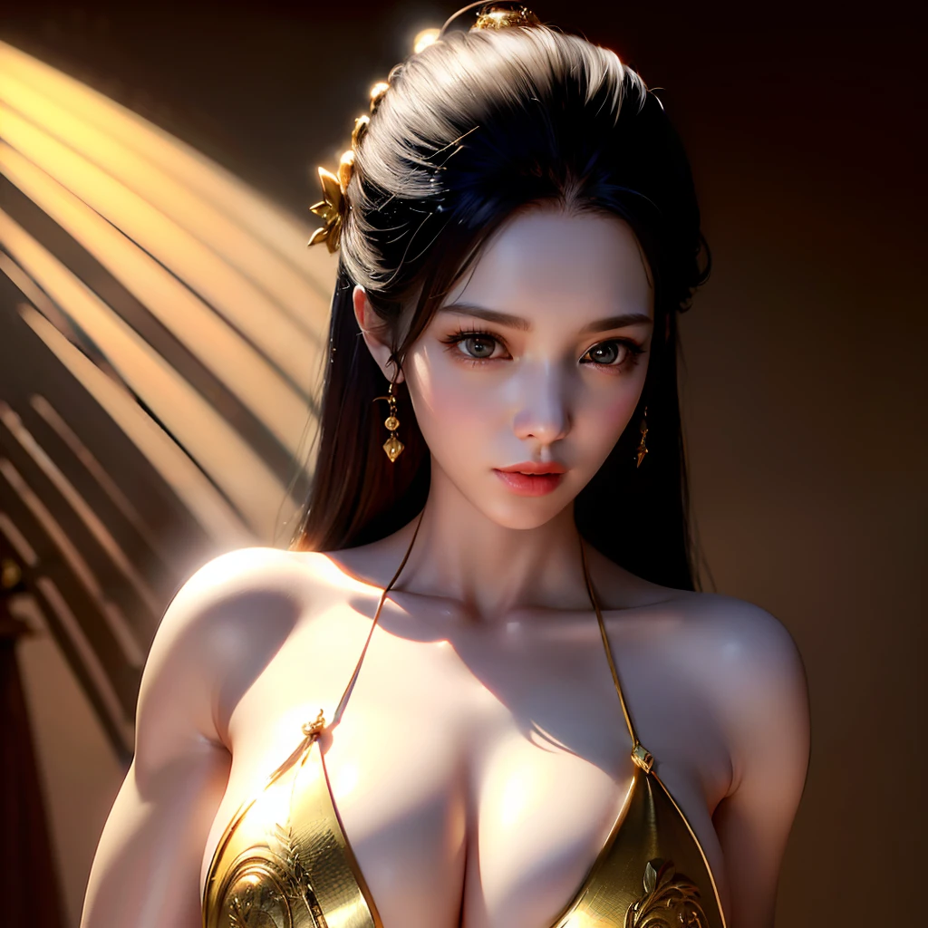 full body, high-detail RAW color photo, bodybuilding physique, (elegant, beautiful face), (skin details), (oil: 0.6), (Tesla coil: 0.4), soft light, (side light: 0.8), Shadow projection, deep focus, Leica 10772 MP, 85mm macro lens, F/8 aperture, film still image, (kpop girl, sexy), long hair, bikini revealing, (very detailed face) (very detailed and expressive force eyes), ((china_dress, big_breasts, delicate small, bare breasts, exhibitionism)), revealing clothes, milf, pornstar, model