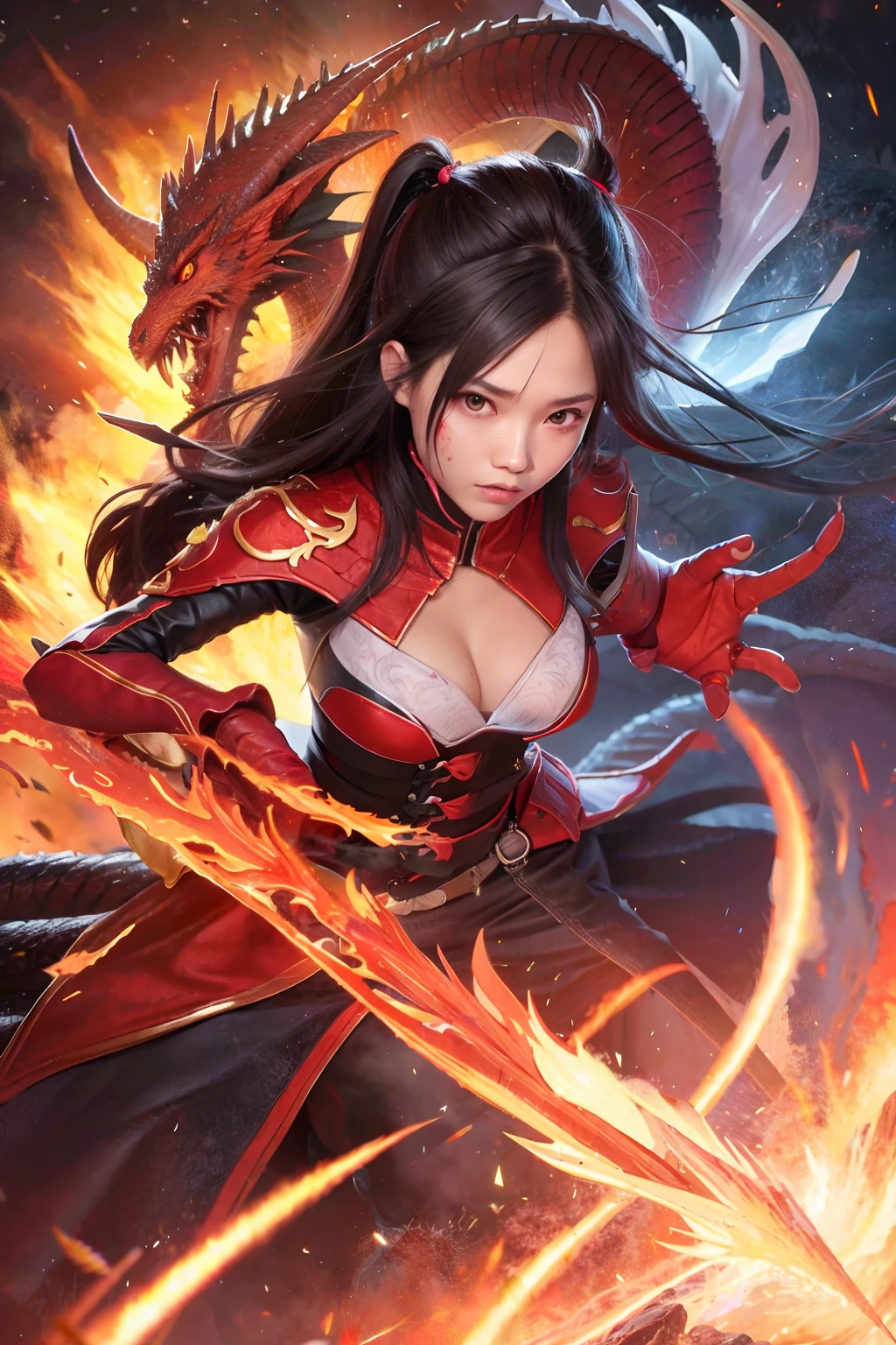 western dragon flame