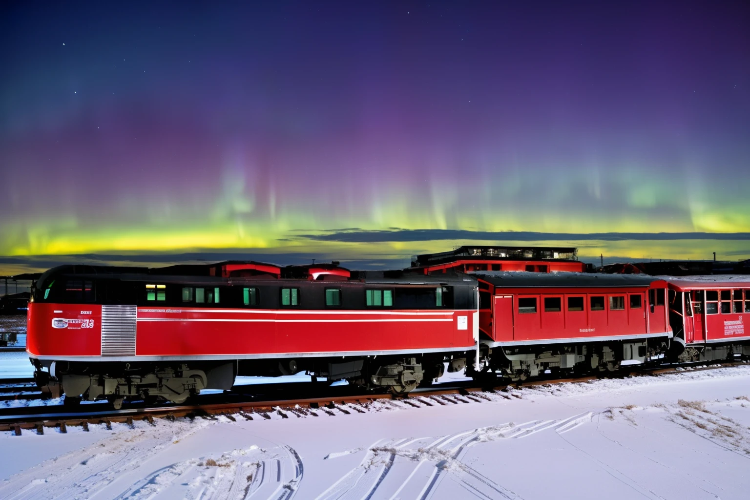 Take the train bound for the North Pole, watch the aurora in the distance from the front of the car, and go to the hometown of Santa Claus