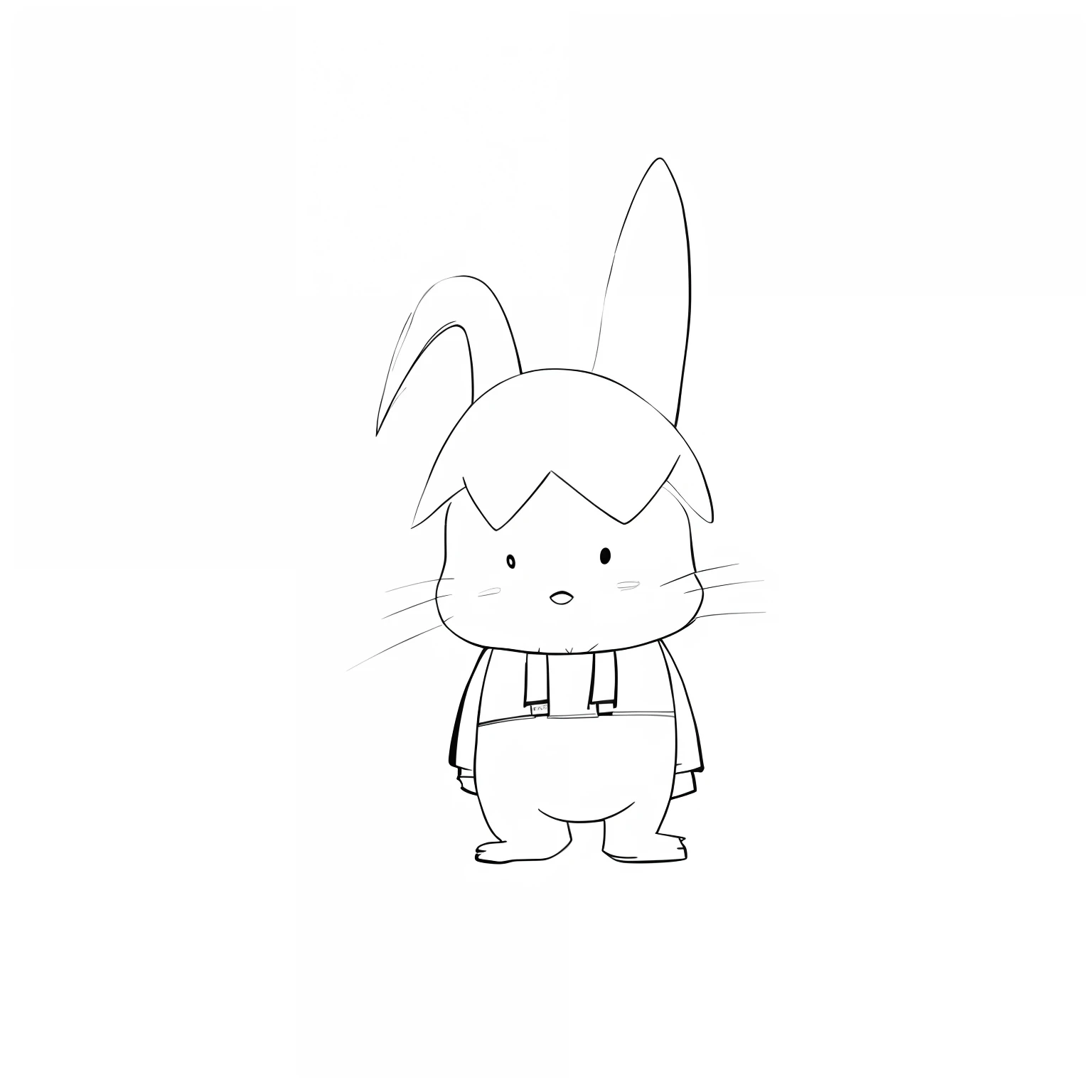 A rabbit, ComplexLA style, nvinkpunk, marioalberti artstyle, ghibli style