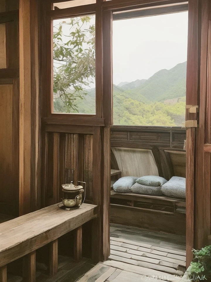 There are Fujian scholars going to the bus. When I arrived in Beijing at the end of the year, I was in a hurry and couldn't stop, so I built an old house in the northern temple of Xiannongtan. More than ten days later, in the middle of the night, someone outside the window said: "Mr. X, wake up, I have something to say. I have lived in this room for a long time. At the beginning, I was a public scholar. I have worked hard for thousands of miles to gain fame, so I will give it to you. Later, I saw that my husband went out one day. It's not surprising that I'm looking for relatives and friends when I'm new to the capital. I've recently seen that my husband often returns home drunk, so I'm a little suspicious. I heard and told the monk that I'm a prodigal son who is watching dramas in restaurants. I avoid living in the Buddha. After the seat, living and going in and out are all inappropriate, and I really can't bear to let the prodigal son. Sir, I will not move tomorrow, and I have already prepared the tiles and stones." The monk who was in the opposite room also heard these words, and advised the scholar to move elsewhere. I dare not rent a room. Those who come to ask, always raise this matter to tell the cloud. traditional Chinese painting