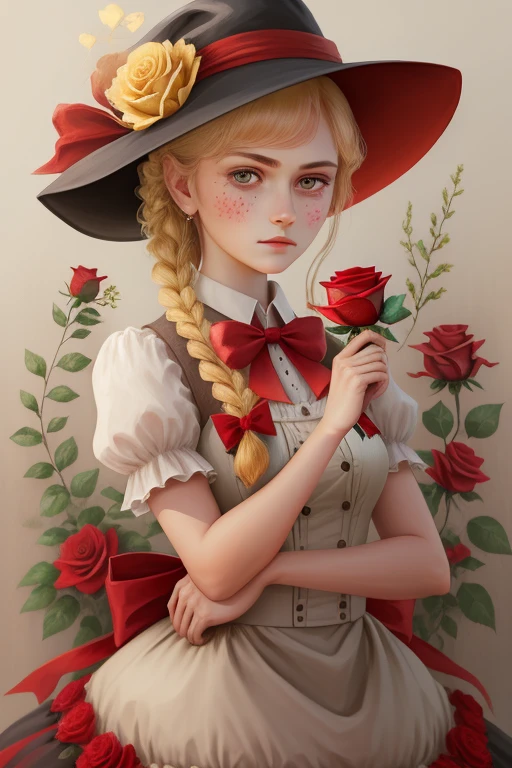 red rose flower
