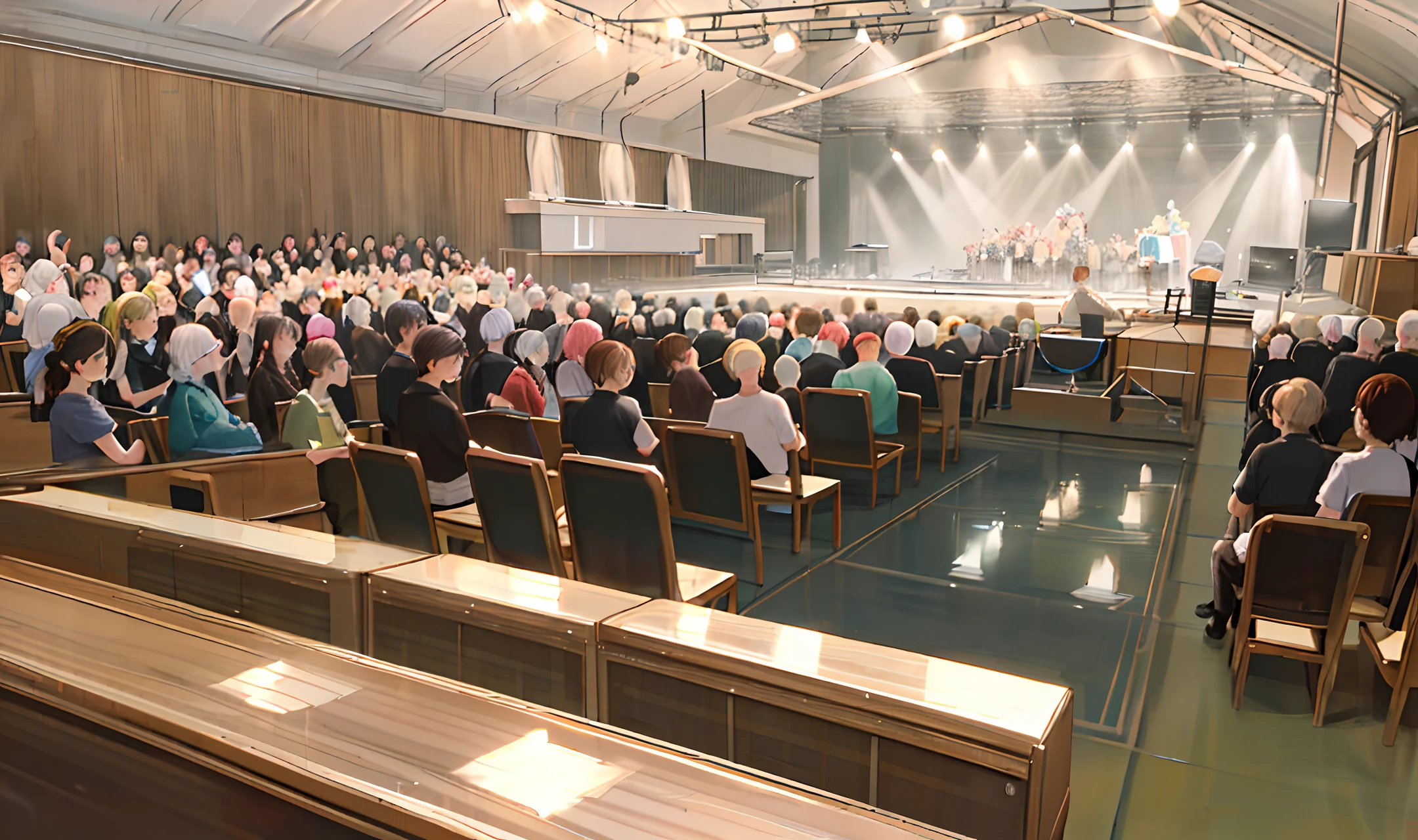 image of a concert