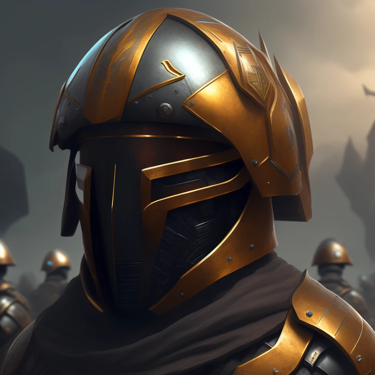 digital painting,artstation,devian art, helmet concept ,troop,ancient,high detail,8k, Marching soldiers,Damaged helmet,cinematic