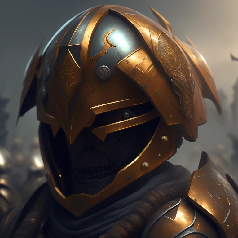digital painting,artstation,devian art, helmet concept ,troop,ancient,high detail,8k, Marching soldiers,Damaged helmet,cinematic,heavy,demon,intricate details