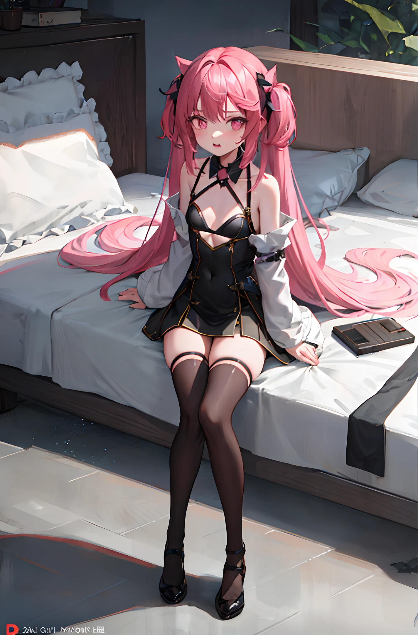 <lora:onihors:1, sally acorn, seductive, long hair, pink hair, visible clavicle, tight bravado, tough attitude, glare, determination, 1 girl, clavicle, look at viewer, nsfw, loli, small chest, full body, 2 hands, 2 feet, and marked, wet, slave, heart-shaped pupils, mouth
