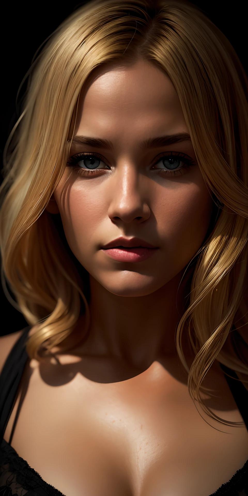 Masterpiece, beautiful german girl, blonde, uptown, cleavage, very detailed, dramatic lighting, digital art trends on Artstation 8k HD detailed realistic, detailed, skin texture, super detailed, realistic skin texture, armature, best quality, super high res, (fidelity: 1.4), high resolution, detailed, raw photo, sharp re, by lee jeffries nikon d850 film stock photograph 4 kodak portra 400 camera f1.6 lens rich colors hyper realistic lifelike texture dramatic lighting unrealengine trending on artstation cinestill 800 ,