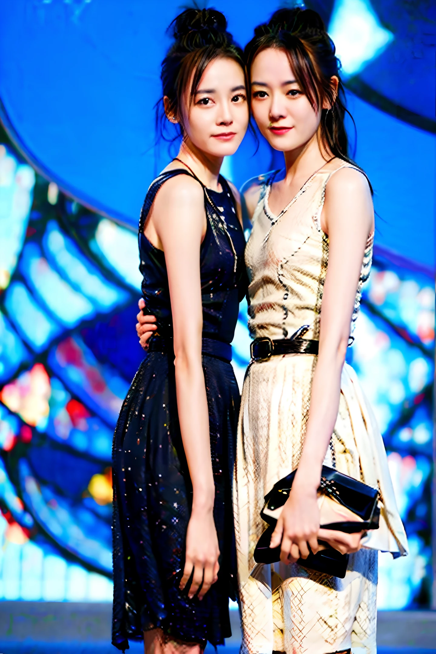 Faye Wong and Na Ying sing together