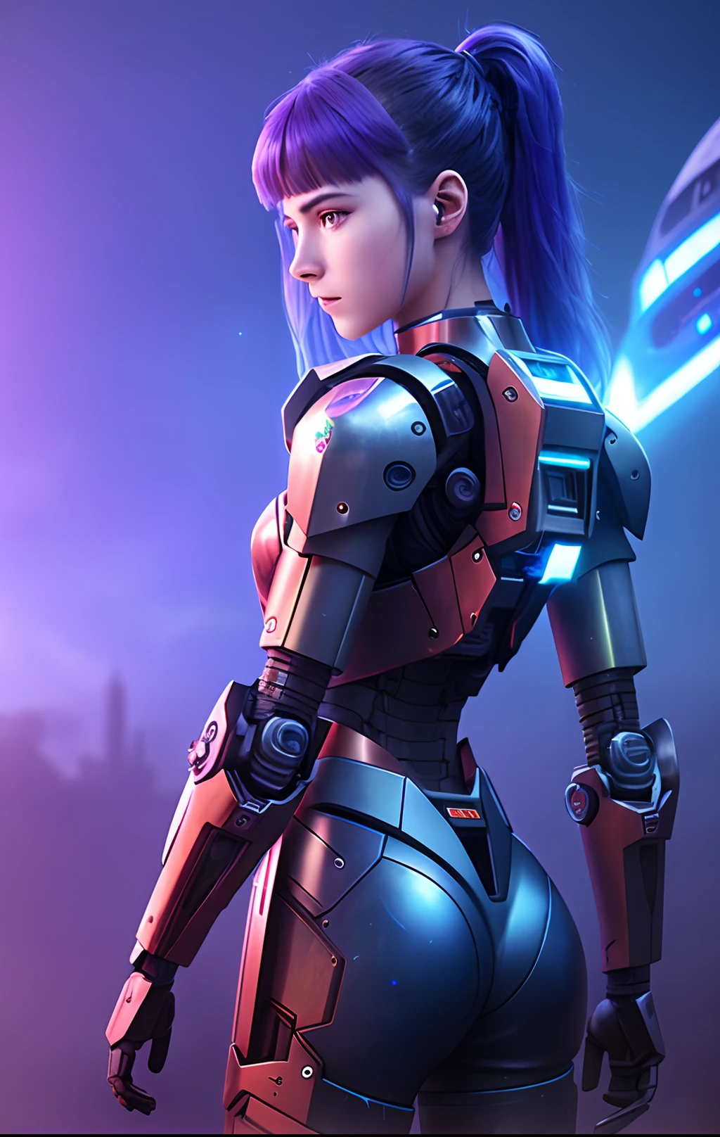 A girl, science fiction, future warrior, mecha, pretty face, blue-purple light and shadow, dark Mars background, mystery, mechanical parts, airplane, delicate, 8k, metal, cowboy lens, cyborg, slime, high quality photos, movie textures, (mechanical fragments floating in the air)
Moisture protection, energy barrier, glass embedded in mecha, light, sense of technology, combat status, smoke surround sound