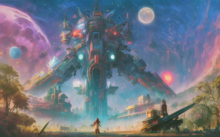 1980s anime world by Paul Lehr