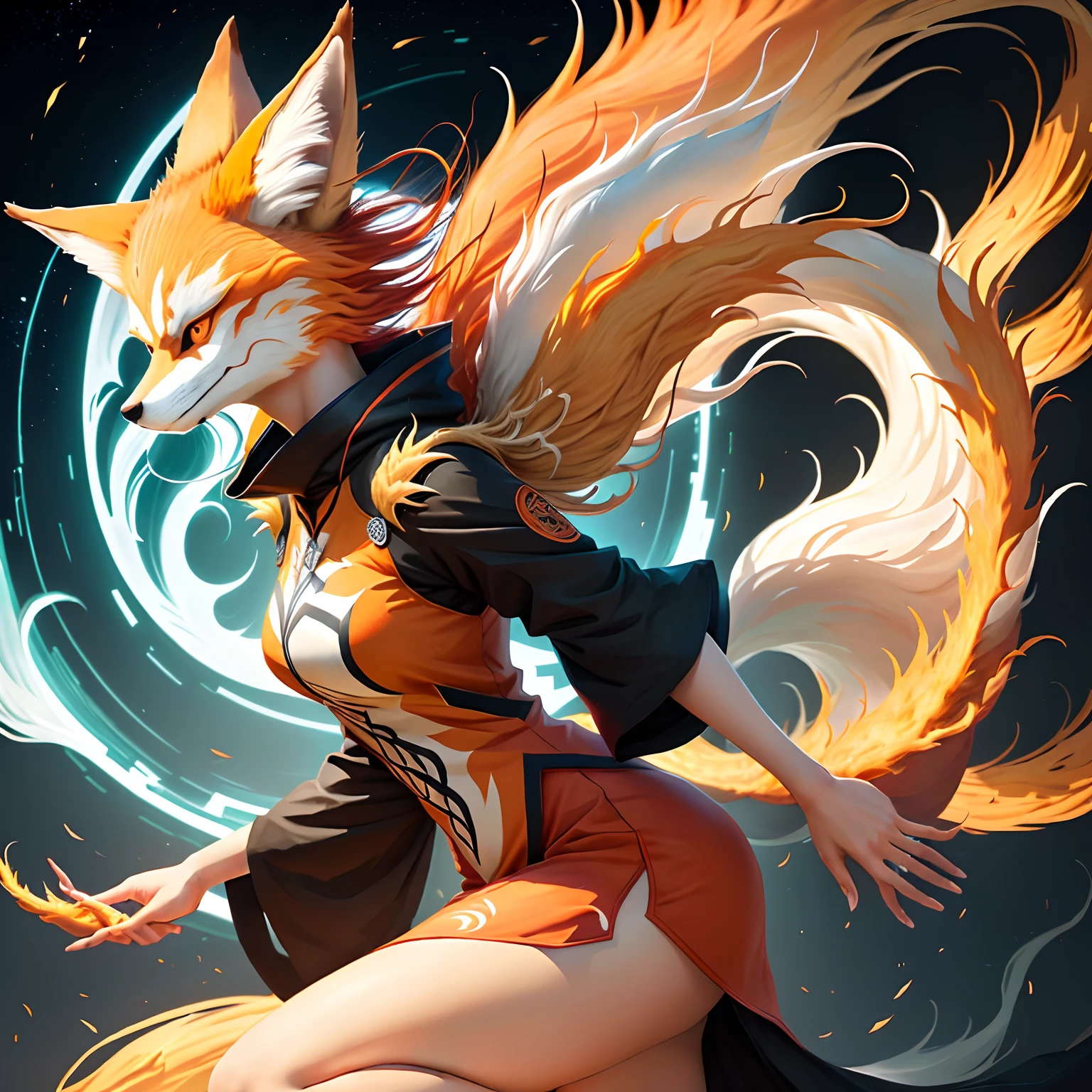 The nine-tailed fox