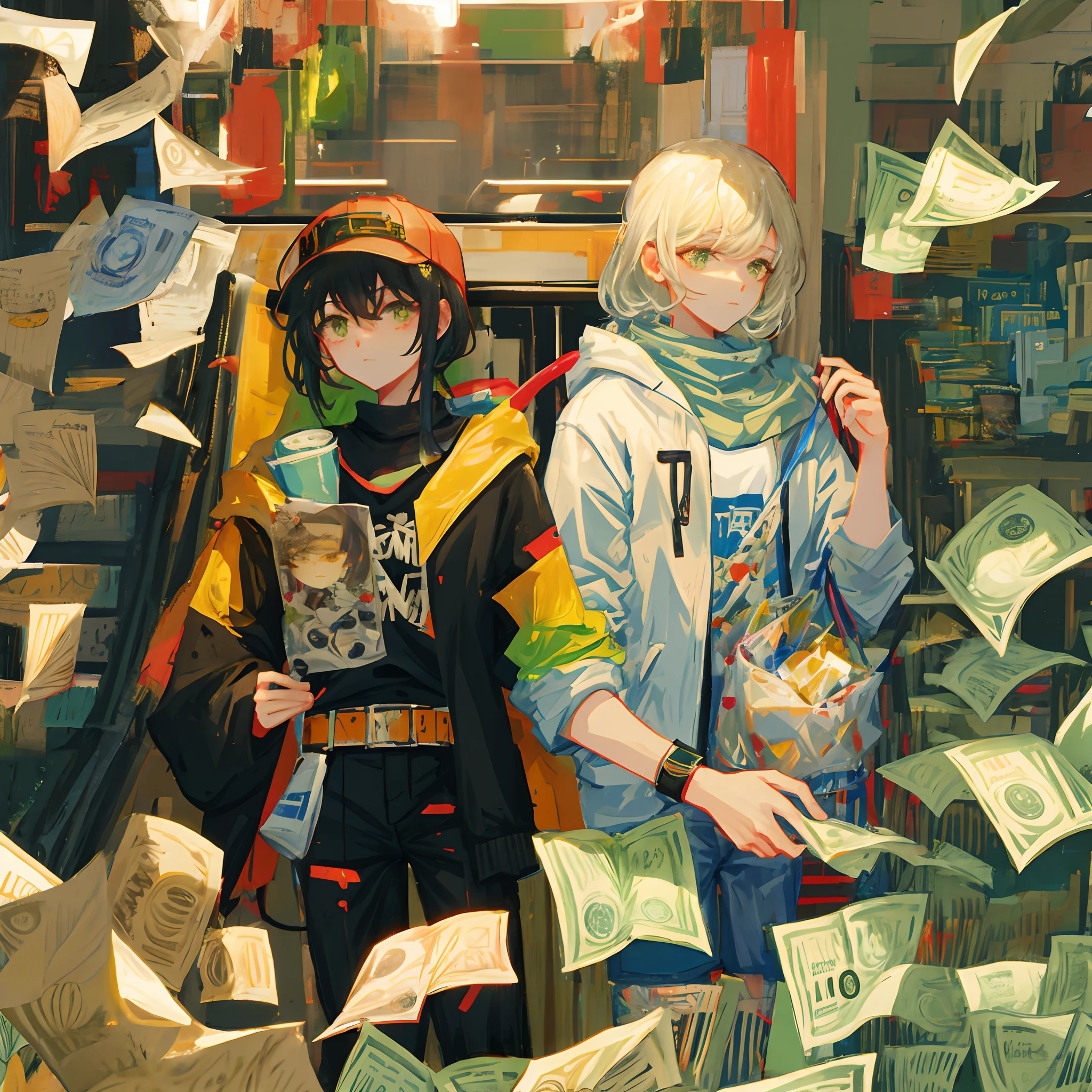 Money fall on you