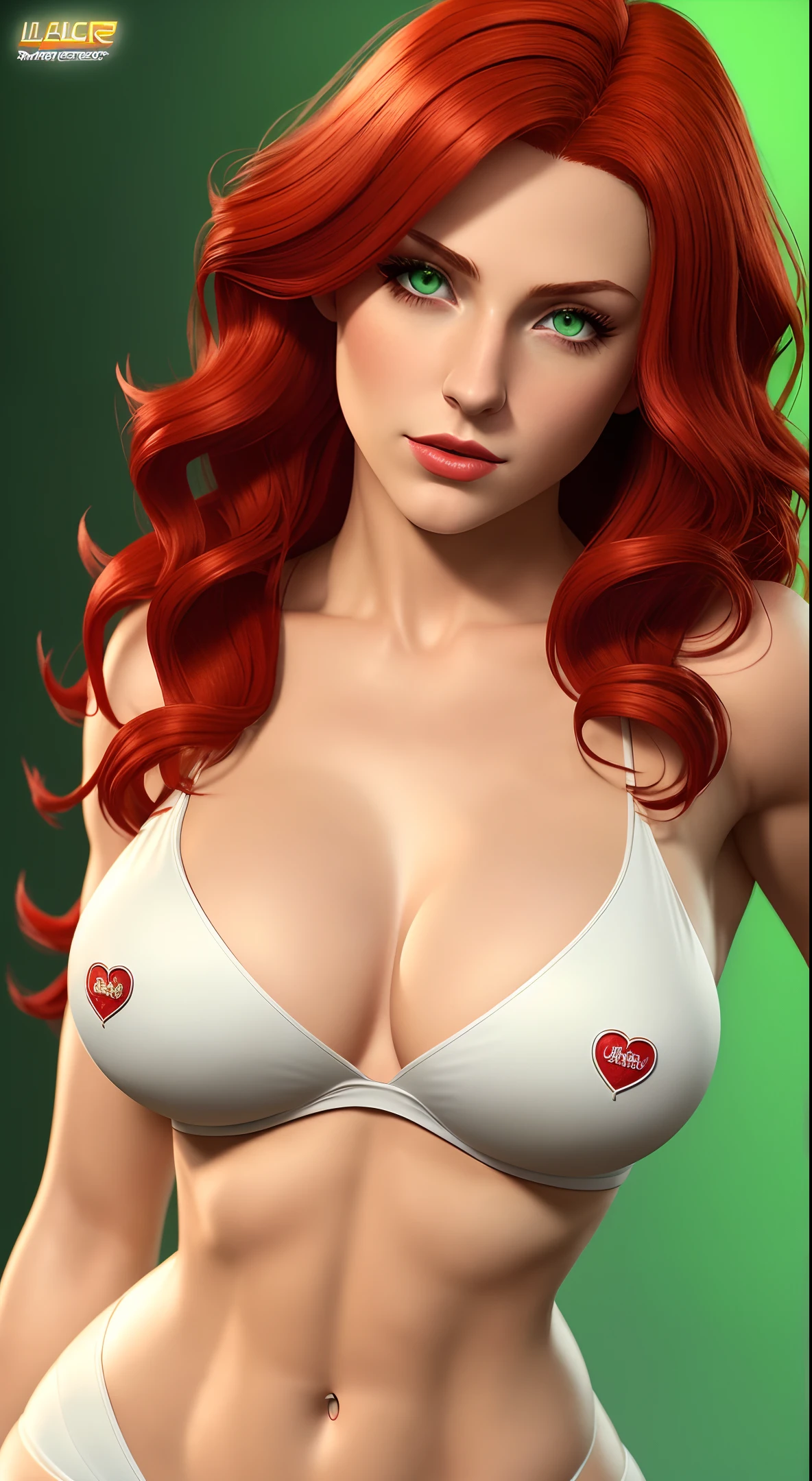 photo of jean, 1 girl, solo, photorealistic, masterpiece,
detailed light green eyes, sexy lips, (red hair+(upsweep)),
wearing red costume,
big attractive feminine body, light muscle, round boobs, cleavage, thick thigs,big butt,
4k, HDR, Realistic photo, realistic texture.