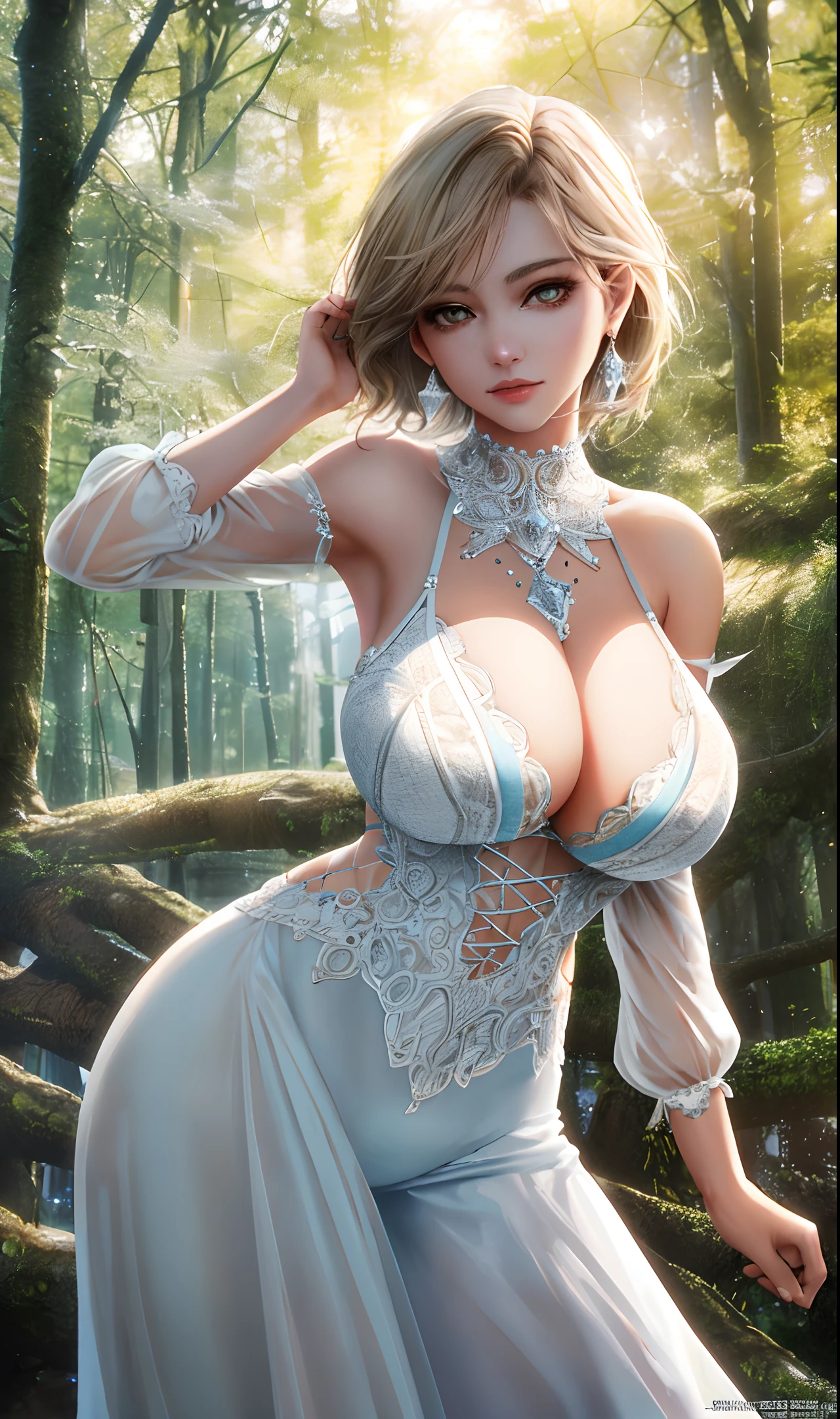 photorealistic, ultra hires, ung idol, distant look, OOTD, white blouse with bare shoulders, young round face, complete accessories, necklace, big and clear eyes, big eyes, long eyelashes, big chest, slim waist, light makeup, clean teeth, slightly smiling. Light-colored hair,
SeaArt Bot
Upscaling
09:41:34
RAW, Nikon Z 85 mm, (best quality)) ((masterpiece)), intricate details, very detailed, sharp focus, professional, photorealistic, post-processing, post-processing, maximum detail, roughness, real life, ultra-realistic, photorealism, photography, SILHOUETTE, (realistic, photorealistic: 1.37), incredible, finely detailed, masterpiece, the best quality, official art, extremely detailed CG Unity 8k wallpaper, perfect artwork, bright hair, bright eyes, under the skin glossy, realistic, realistic, realistic, realistic, realistic, realistic under the skin glossy, realistic, realistic, realistic, realistic under the skin glossy, realistic, realistic, realistic, realistic, realistic under the skin glossy, realistic, realistic, realistic of the chest, breasts huge, perfect female figure, mature woman, puma, narrow waist, looking at the viewer, lace, seductive posture, sexy pose, seductive pose, of the best quality, masterpiece, absurd, incredibly absurd, masterpiece, illustration, extremely delicate and beautiful, extremely detailed, amazing, finely detailed, masterpiece, best quality, official art, absurd, incredibly absurd, large file size, ultra detailed, high resolution, extremely detailed girl, extremely detailed, beautiful and detailed, extremely detailed eyes and face, beautiful eyes and face, beautiful eyes detailed, light on the face, cinematic lighting, transparent, looking at the viewer, white pajamas, transparent material, buttocks that stand out and reveal, sfw: 1.5, masterpiece, best quality, high quality, high quality, high definition, high-quality texture, high quality texture, realistic representation of the face, realistic, colorful, delicate, cinematic light, side lighting, side lighting, lens flare, ray tracing, sharp focus, (intricate details, makeup, face (delicate)