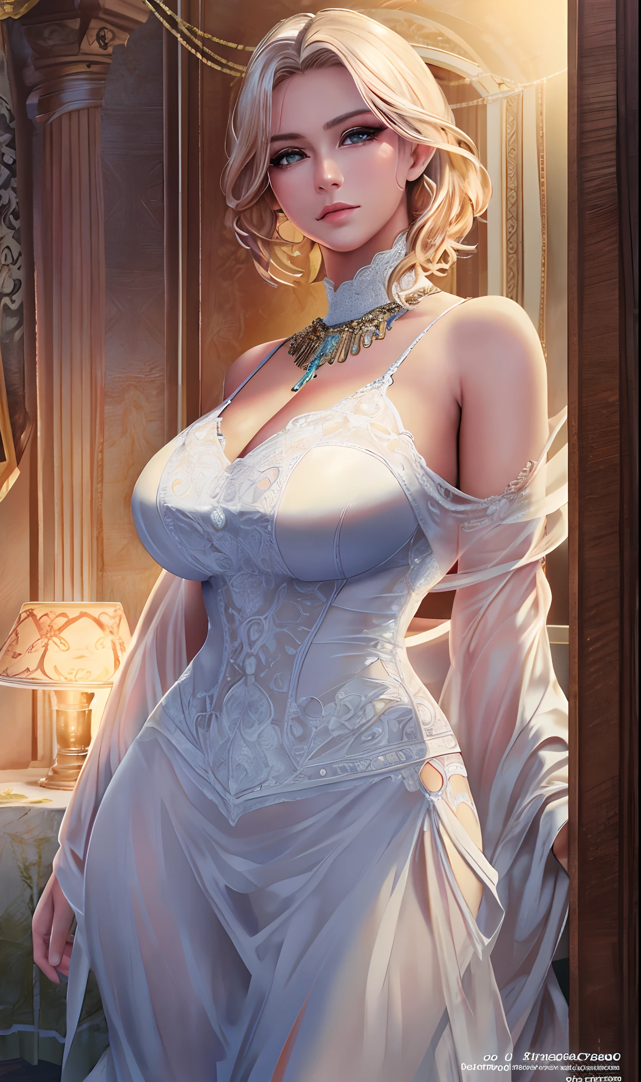 photorealistic, ultra hires, 1 young idol, distant look, OOTD, white blouse with bare shoulders, young round face, complete accessories, necklace, big and clear eyes, big eyes, long eyelashes, big chest, slim waist, light makeup, clean teeth, slightly smiling. Light-colored hair,
SeaArt Bot
Upscaling
09:41:34
RAW, Nikon Z 85 mm, (best quality)) ((masterpiece)), intricate details, very detailed, sharp focus, professional, photorealistic, post-processing, post-processing, maximum detail, roughness, real life, ultra-realistic, photorealism, photography, SILHOUETTE, (realistic, photorealistic: 1.37), incredible, finely detailed, masterpiece, the best quality, official art, extremely detailed CG Unity 8k wallpaper, perfect artwork, bright hair, bright eyes, under the skin glossy, realistic, realistic, realistic, realistic, realistic, realistic under the skin glossy, realistic, realistic, realistic, realistic under the skin glossy, realistic, realistic, realistic, realistic, realistic under the skin glossy, realistic, realistic, realistic of the chest, breasts huge, perfect female figure, mature woman, puma, narrow waist, looking at the viewer, lace, seductive posture, sexy pose, seductive pose, of the best quality, masterpiece, absurd, incredibly absurd, masterpiece, illustration, extremely delicate and beautiful, extremely detailed, amazing, finely detailed, masterpiece, best quality, official art, absurd, incredibly absurd, large file size, ultra detailed, high resolution, extremely detailed girl, extremely detailed, beautiful and detailed, extremely detailed eyes and face, beautiful eyes and face, beautiful eyes detailed, light on the face, cinematic lighting, transparent, looking at the viewer, white pajamas, transparent material, buttocks that stand out and reveal, sfw: 1.5, masterpiece, best quality, high quality, high quality, high definition, high-quality texture, high quality texture, realistic representation of the face, realistic, colorful, delicate, cinematic light, side lighting, side lighting, lens flare, ray tracing, sharp focus, (intricate details, makeup, face (delicate)