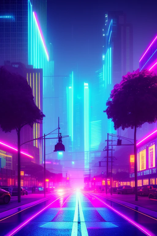 (extremely detailed CG unity 8k wallpaper, masterpiece, best quality, ultra-detailed), (best illumination, best shadow, an extremely delicate and beautiful), floating, high resolution, 

[(1girl), (pink hair|blue hair), (cute face|sexy pose), red eyes, earphones, neck ribbon,  crop top, short shorts, to knee socks, sneakers], 

[:(cityscape at night|neon lights|crowds|futuristic|dystopian|grunge), (rain|smoke|steam), (atmospheric|dream-like), diverse surfaces, (vibrant colors|monochromatic)].