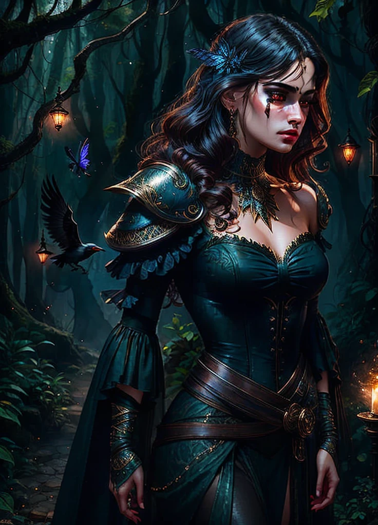 sexy full shot body photo, illustration, cinematic light, fantasy, highres, highest quallity, ultra detailed, best quality, masterpiece, (detailed face)