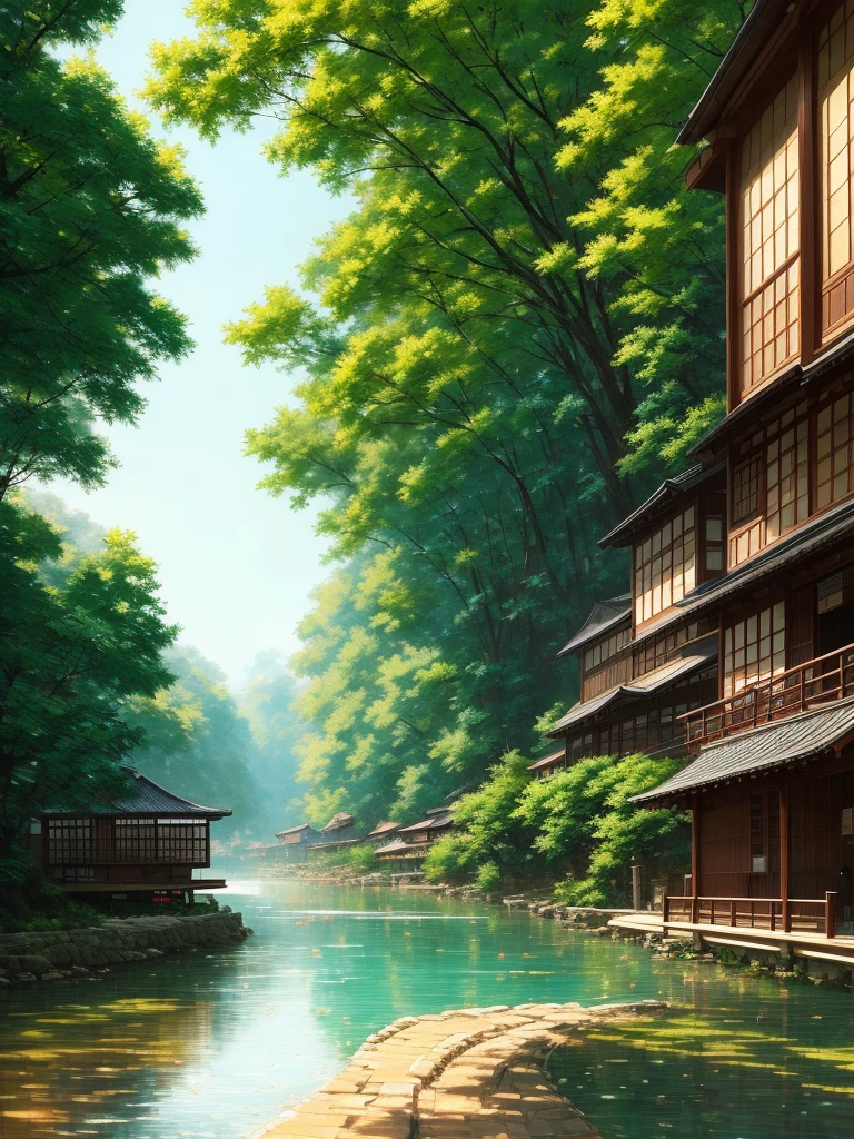 _ModelShoot style, (extremely detailed CG Unity 8k wallpaper), full shot of the most beautiful work of art in the world, beautiful ((Ramen Shop)), professional majestic impressionism oil painting by Waterhouse, John Constable, Ed Blinkey, Atey Ghailan, Studio Ghibli, by Jeremy Mann, Greg Manchess, Antonio Moro, trending on ArtStation, trending on CGSociety, Elaborate, detailed, dramatic, Makoto Shinkai Kyoto, trending at Artstation, trending at CGSociety