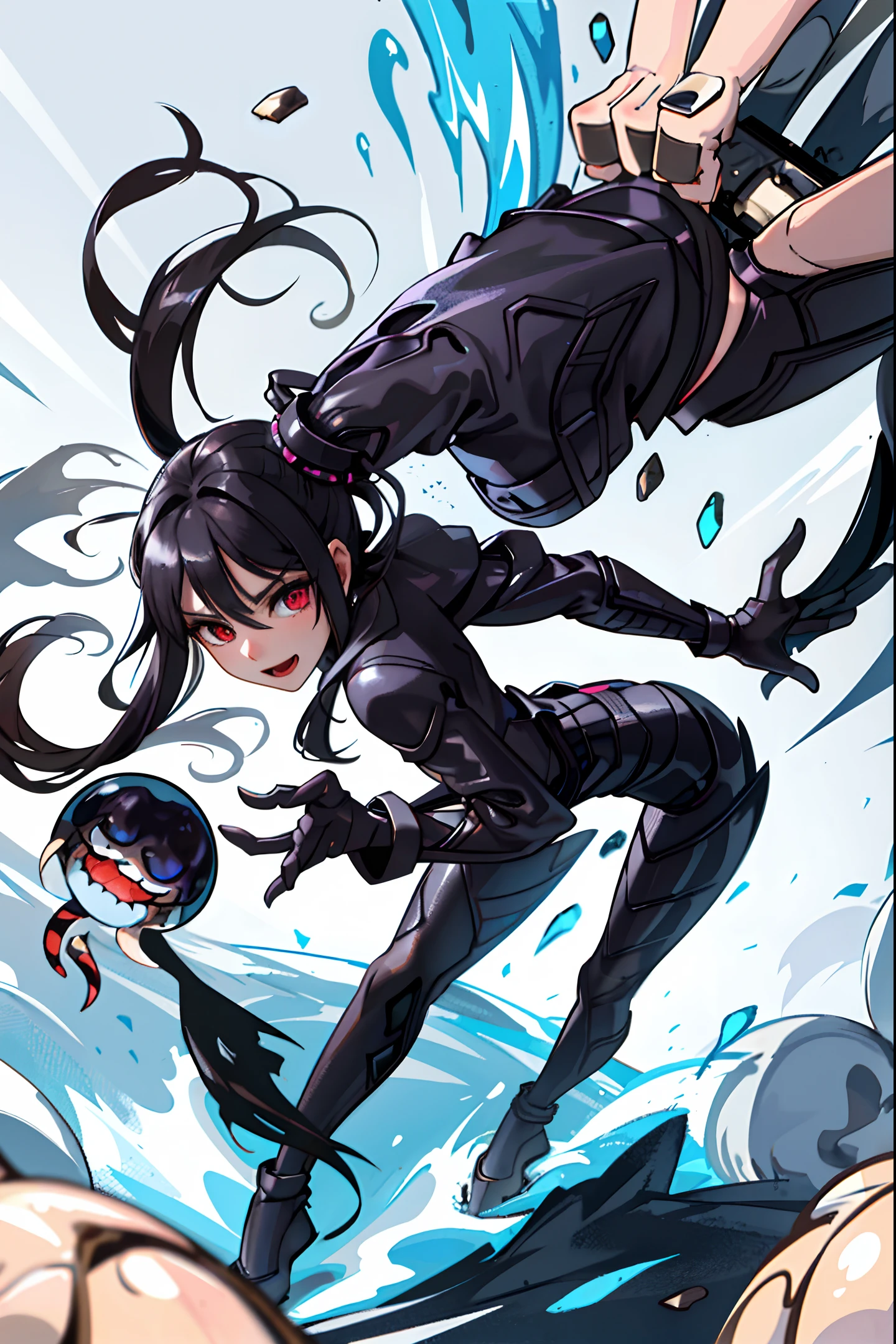 (finely detailed, distinct image, ultra resolution, extremely amazing detailed, awesome detailed), subsurface scattering, best ratio four finger and one thumb, masterpiece, symbiote from marvel bonding to a girl, symbiote venom, goo, tentacles, restraining, woman getting taken over by the symbiote, marvel, getting covered in goo, getting taken over by goo, transformation, transforming girl, penetration