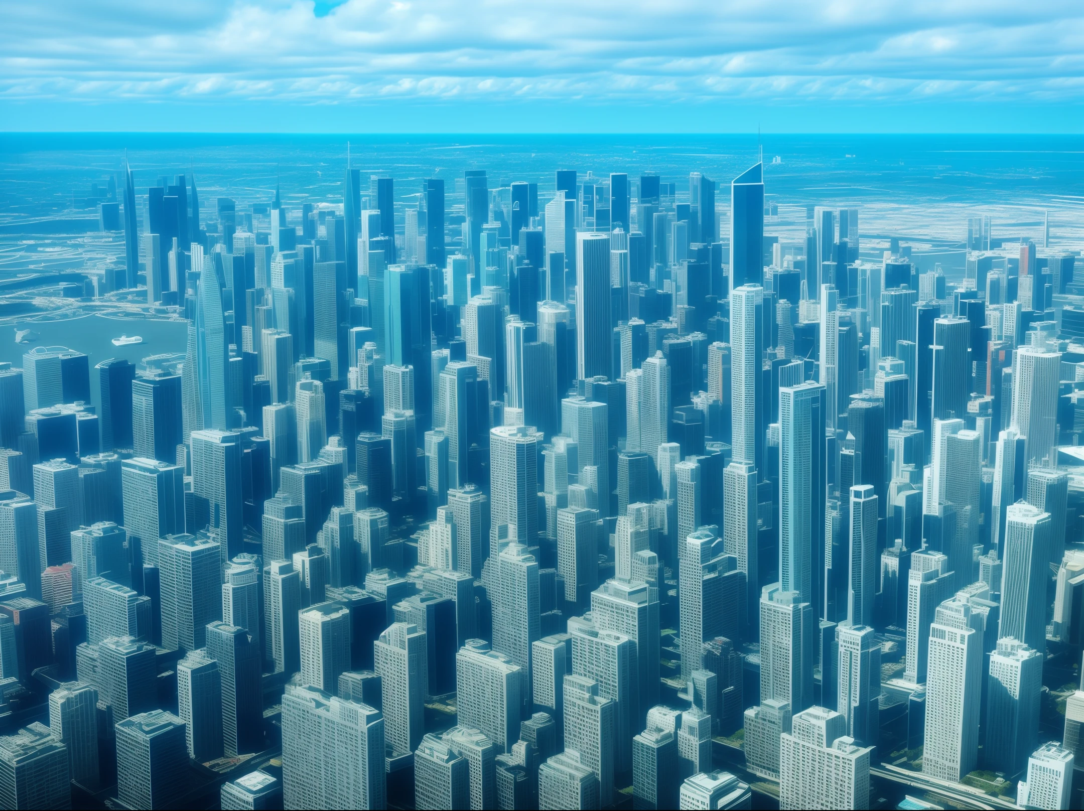 city in water
