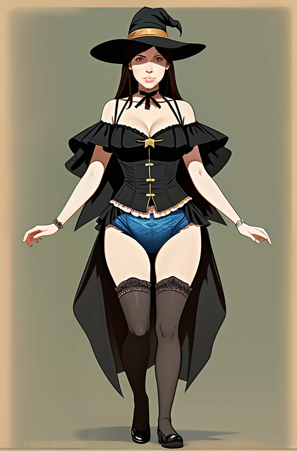 Sexy witch  wearing diaper and  a hat, intricate, elegant, highly detailed, digital painting, artstation, concept art, smooth, sharp focus, illustration, art by artgerm and greg rutkowski and alphonse mucha,, cum in mouth
Steps: 20, Sampler: DPM++ 2S a Karras, CFG scale: 7, Seed: 2915203258, Size: 512x776, Model hash: 3971bfa864, Model: ABDL_ALL_B