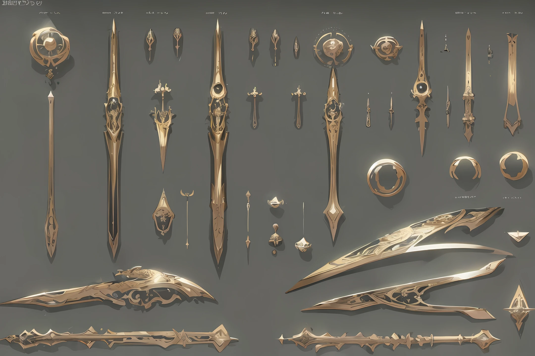 Weapon design tables, concept art, (Meteor hammer), thunder magic, ((film)), (subtle lighting), (perfect shadows), (gorgeous), (perfect proportions), (intricate details)