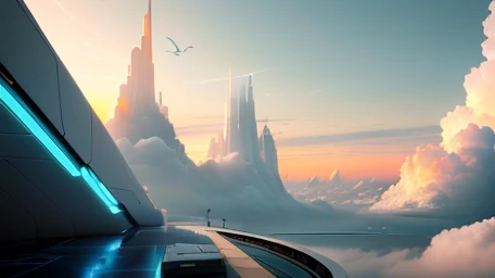futuristic architectural visualization, sci-fi architectural visualization, panoramic architecture, mega museum, streamlined design, (art style by Filip Hodas), large curved design, futuristic shape detail conceptual design, (in the sky: 1.5), trends on artstation, octane Value Rendering, Ray Traced Rendering, Realistic, Full Resolution, (Complex Detail: 1.2), Professional Photo, (Pastel Colors: 1.2), Avant-Garde Design, Morning, Complex, Highly Detailed, 8K, Art by Greg Rutkowski and artgerm, soft cinematic light, adobe lightroom, photolab, HDR, highest quality, sharp focus, photorealism, cloud cover background, (multiple perspectives, close up, far away, top down, bird's eye view)
