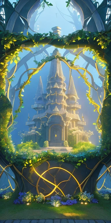 When you walked deep into the forest, you came to a clearing where a tall and majestic castle stood majestically, surrounded by towering trees, and the air was filled with thick fog. The stone walls were covered with ivy, and the towers soared into the sky, casting shadows that danced on the forest floor. Through the narrow windows, you catch glimpses of flickering candles and hear the faint sound of music from within. What secrets are hidden in this mysterious castle?