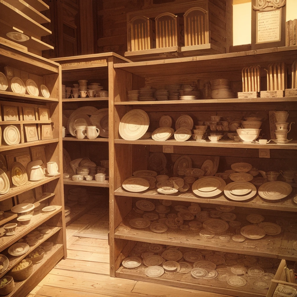 1860s historical setting store inside, harry potter, DIAGON ALLEY, textured, maximum_detail, peltate plate, no people