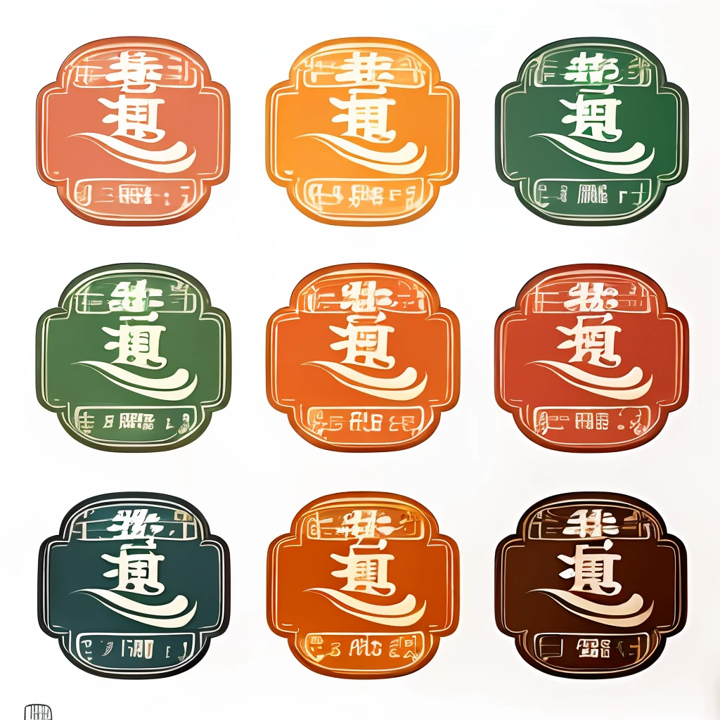 logo Rarity&#39;s Mama&#39;s Gourmet Kitchen Chinese Characters 72-96 One or two represent food with warm colors such as orange red or brown green