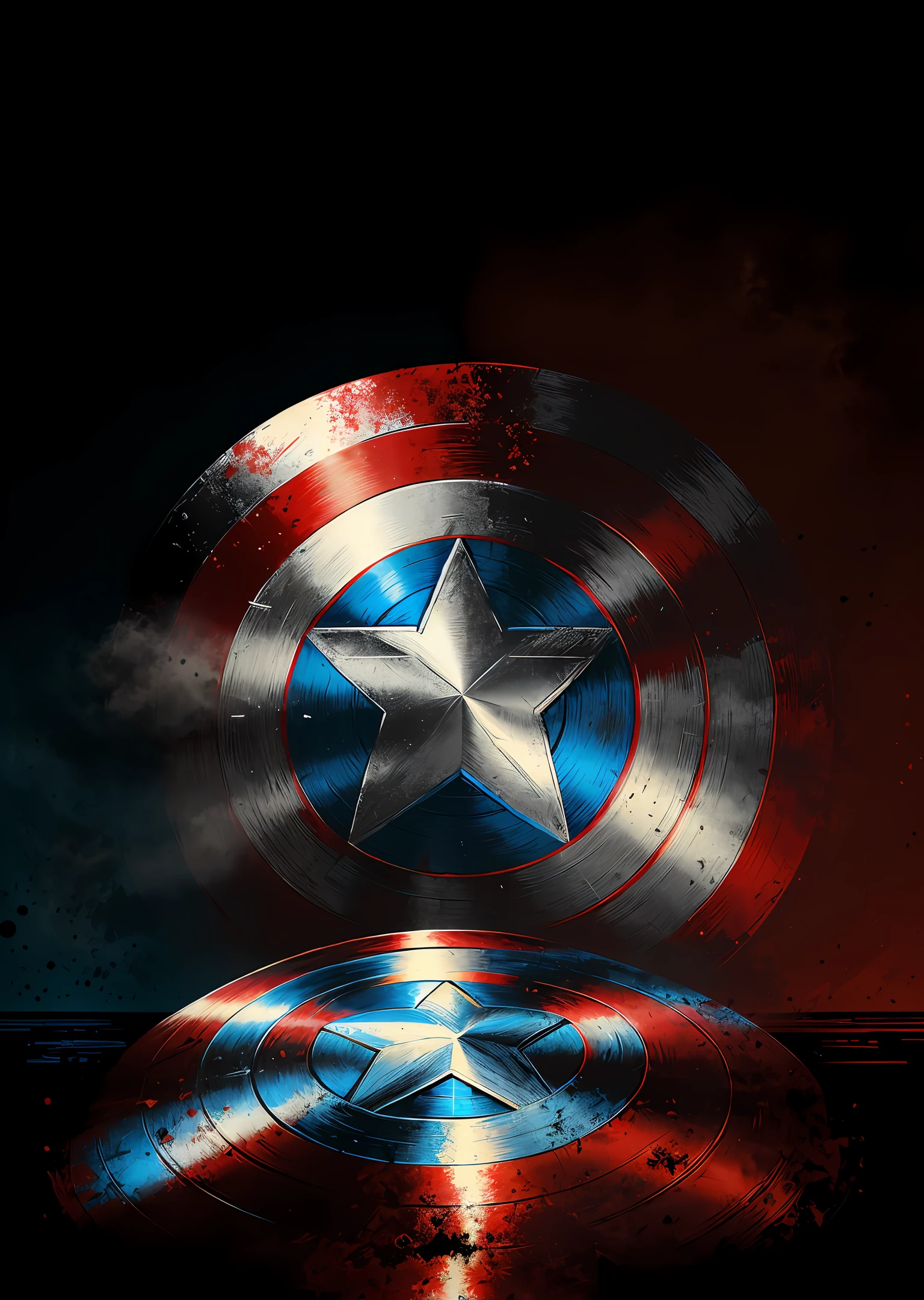 (Poster Design) Captain America Poster