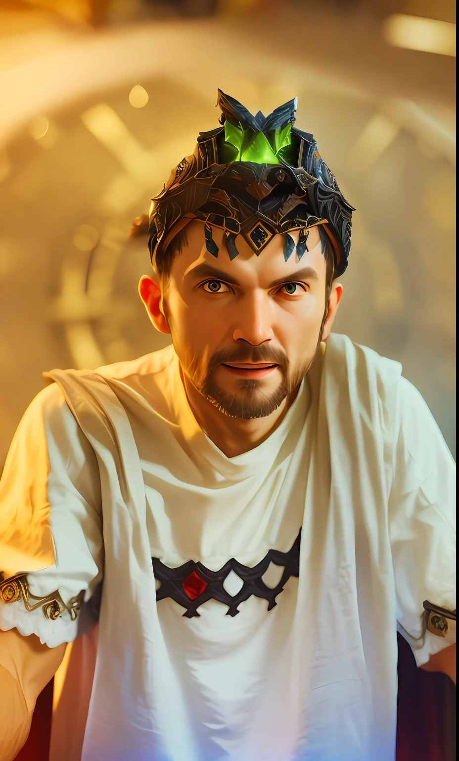 (highly detailed 8k wallpaper), medium shot photo of a frightening necromancer, intricate, high detailed, dramatic