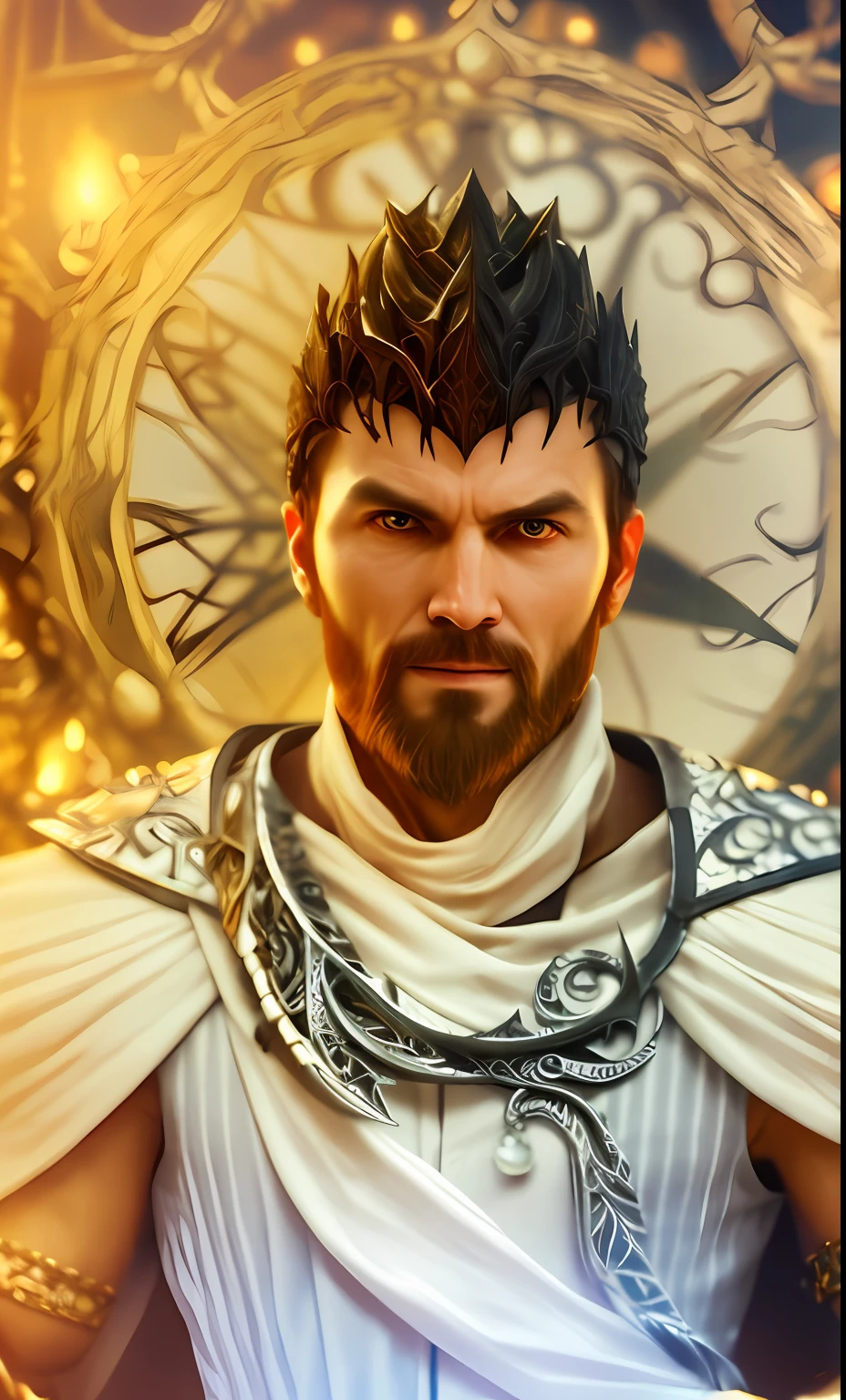 (highly detailed 8k wallpaper), medium shot photo of a frightening necromancer, intricate, high detailed, dramatic