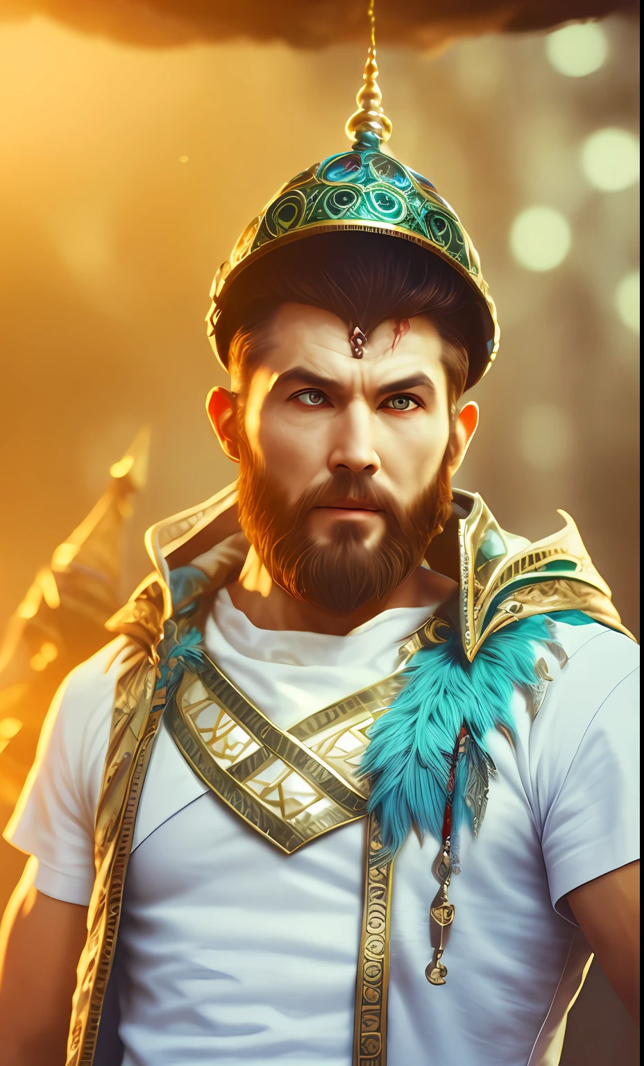 (highly detailed 8k wallpaper), medium shot photo of a frightening necromancer, intricate, high detailed, dramatic