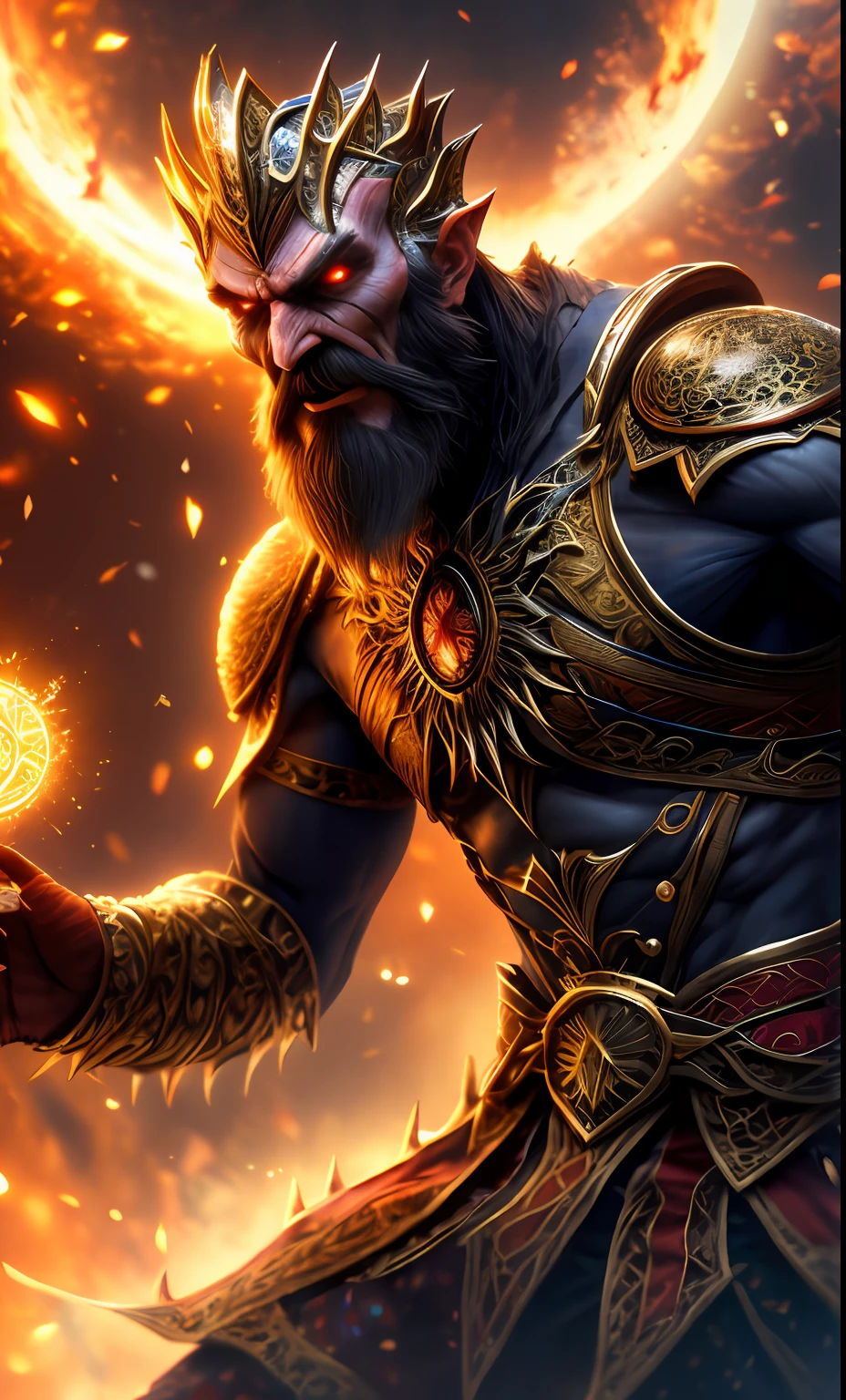(highly detailed 8k wallpaper), medium shot photo of a frightening necromancer, intricate, high detailed, dramatic