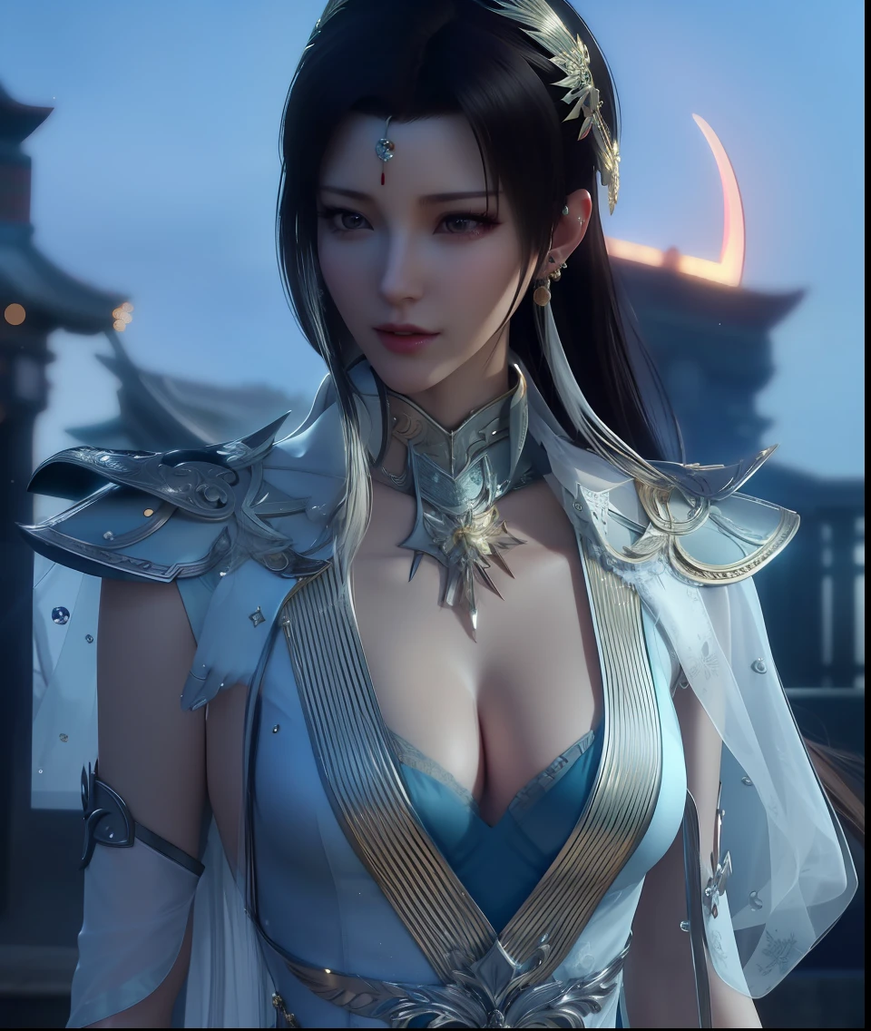 a close up of a woman in a red dress with long hair, beautiful alluring anime woman, a beautiful fantasy empress, inspired by Du Qiong, seductive tifa lockhart portrait, ((a beautiful fantasy empress)), seductive anime girl, beautiful anime woman, glamorous tifa lockheart, beautiful avatar pictures, mai shiranui, lady in blue sky armor, tifa, (lingerie:1.2), photo realistic, upon_body, tyndall effect, photorealistic, dark studio, rim lighting, two tone lighting, (high detailed skin:1.2), 8k uhd, dslr, soft lighting, high quality, volumetric lighting, candid, Photograph, high resolution, 4k, 8k, Bokeh,