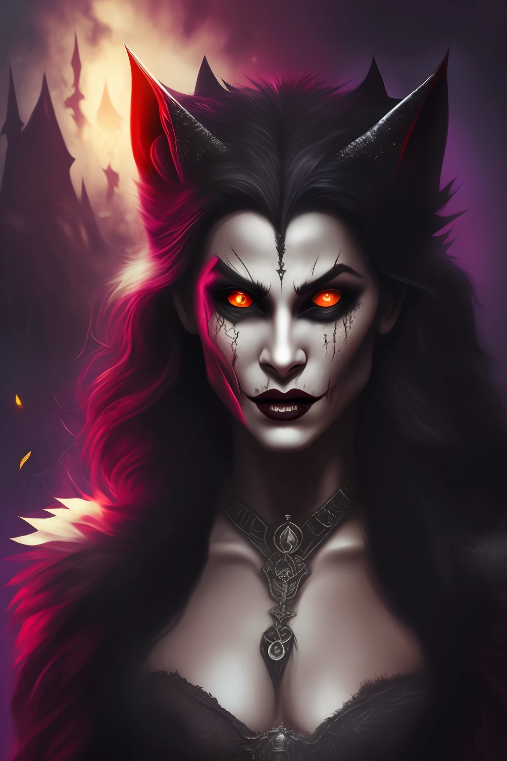 Evil werewolf queen dark